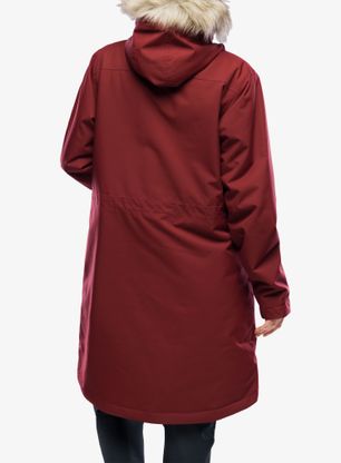 Ženska zimska jakna Fjallraven Nuuk Lite Parka - bordeaux red