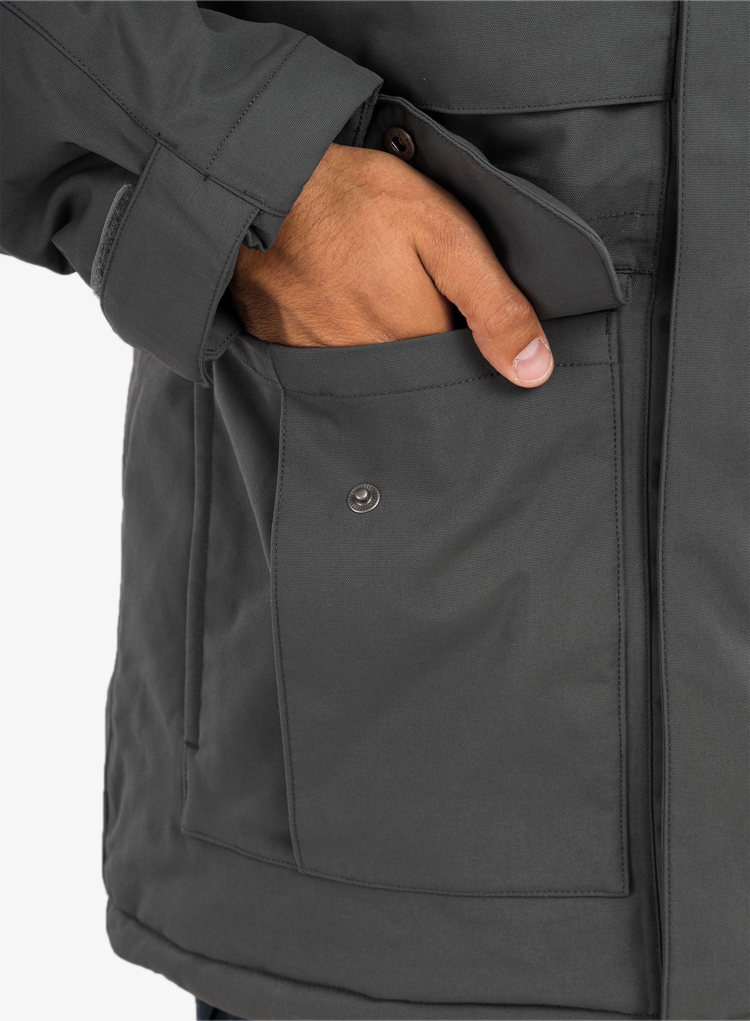 Sintetična jakna Fjallraven Nuuk Parka - basalt