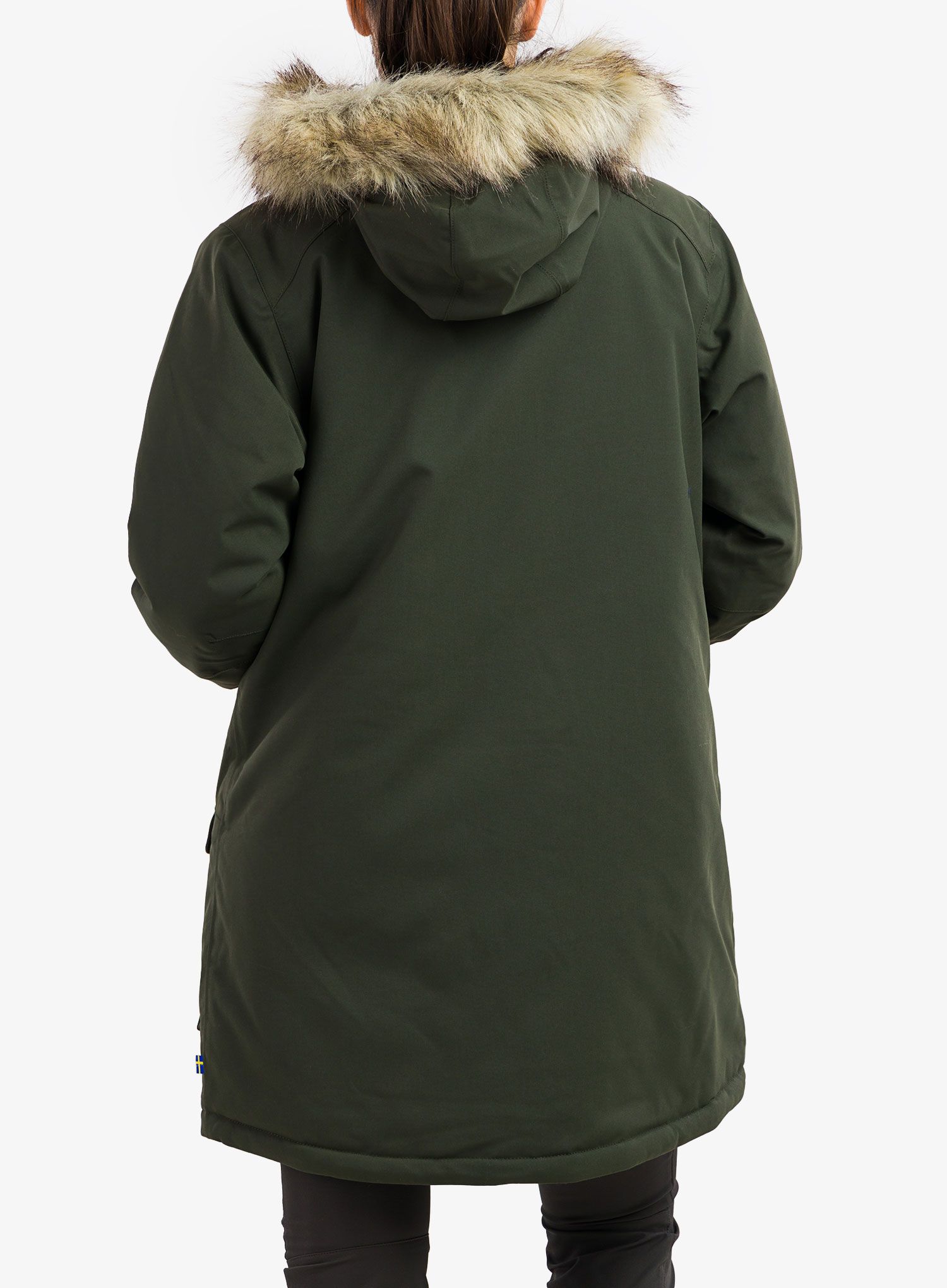 Ženski plašč Fjallraven Nuuk Parka - deep forest