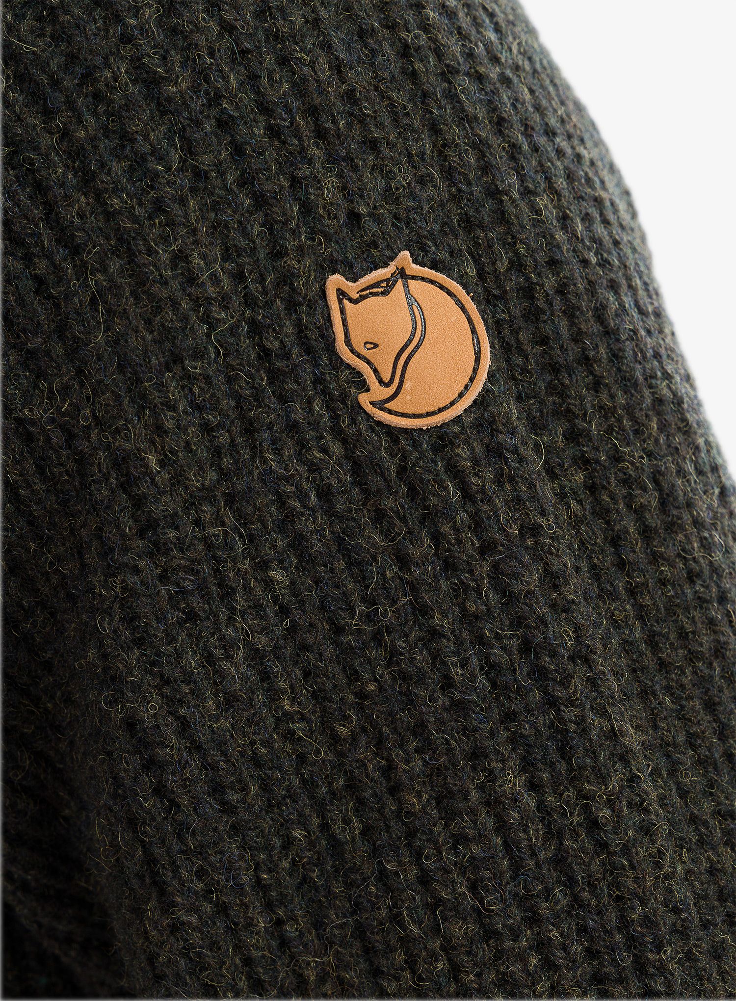 Pulover Fjallraven Övik Roller Neck Sweater - dark olive
