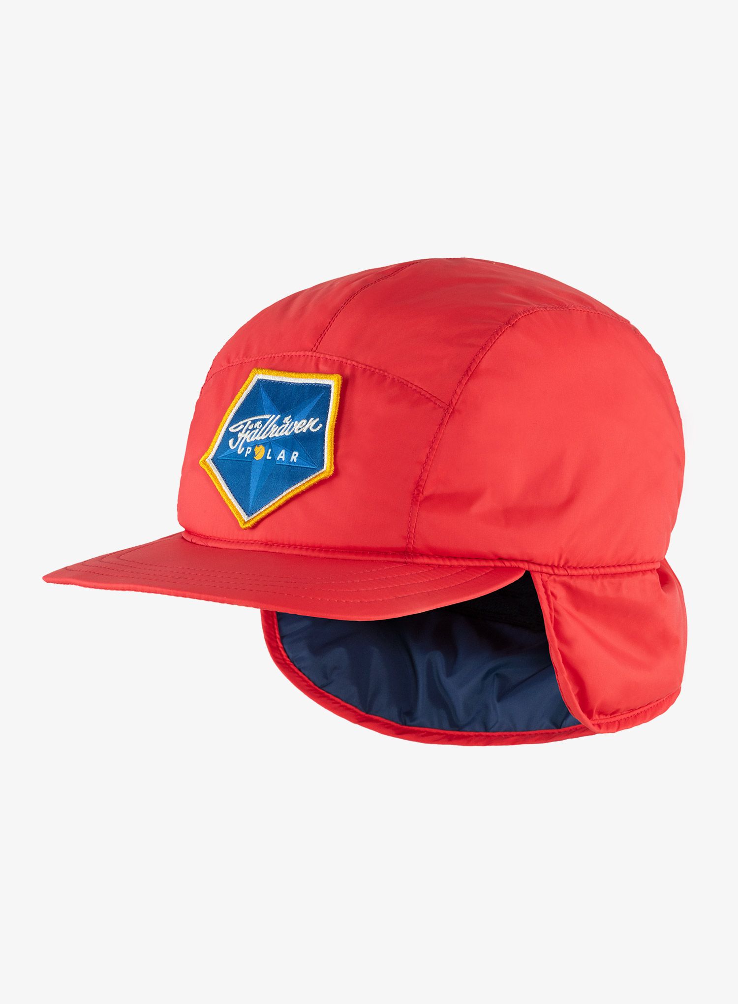 Kapa s šiltom Fjallraven Polar Padded Cap - true red