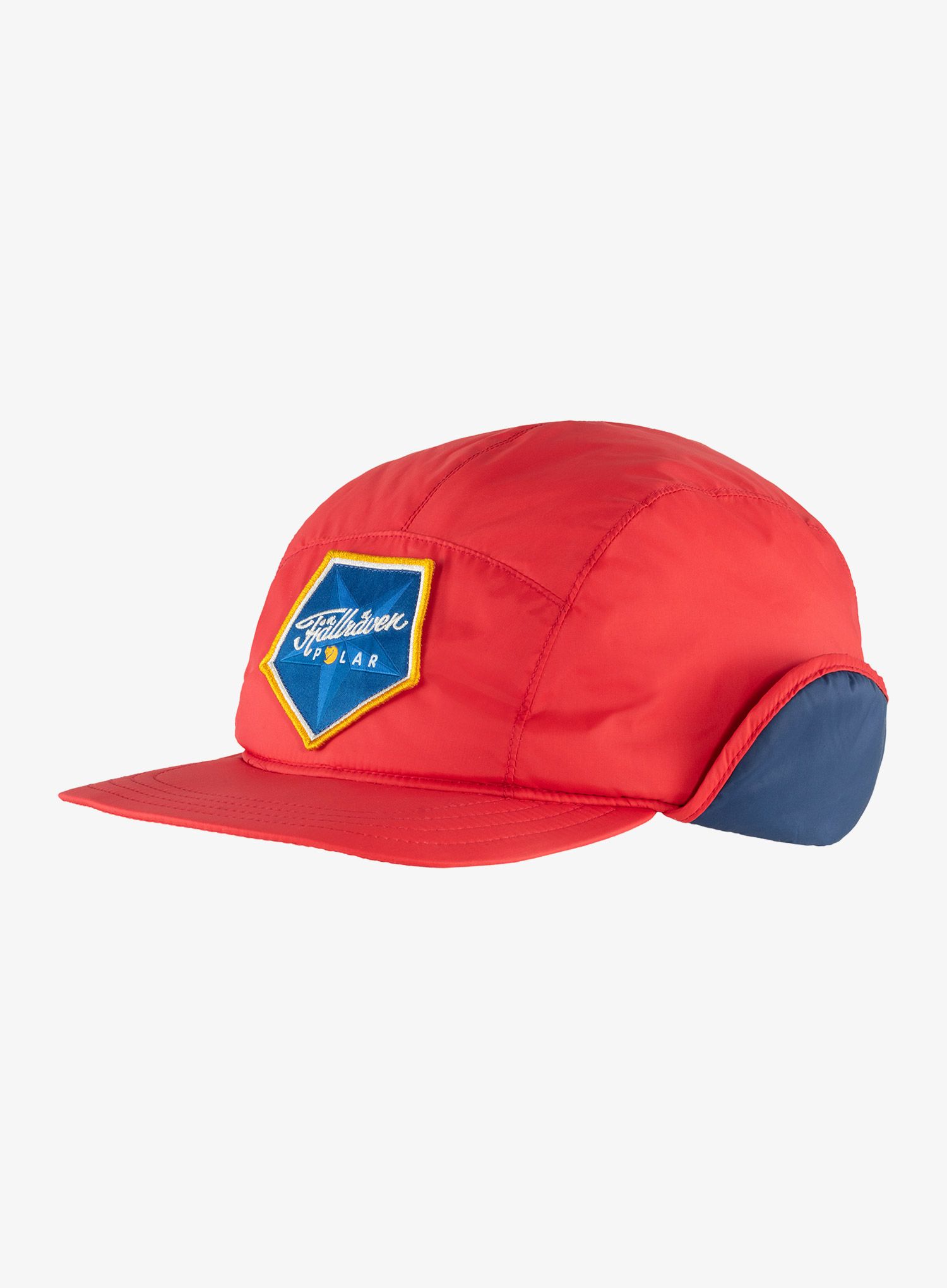 Kapa s šiltom Fjallraven Polar Padded Cap - true red