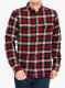 Pohodniška srajca Fjallraven Skog Shirt - dark navy/red