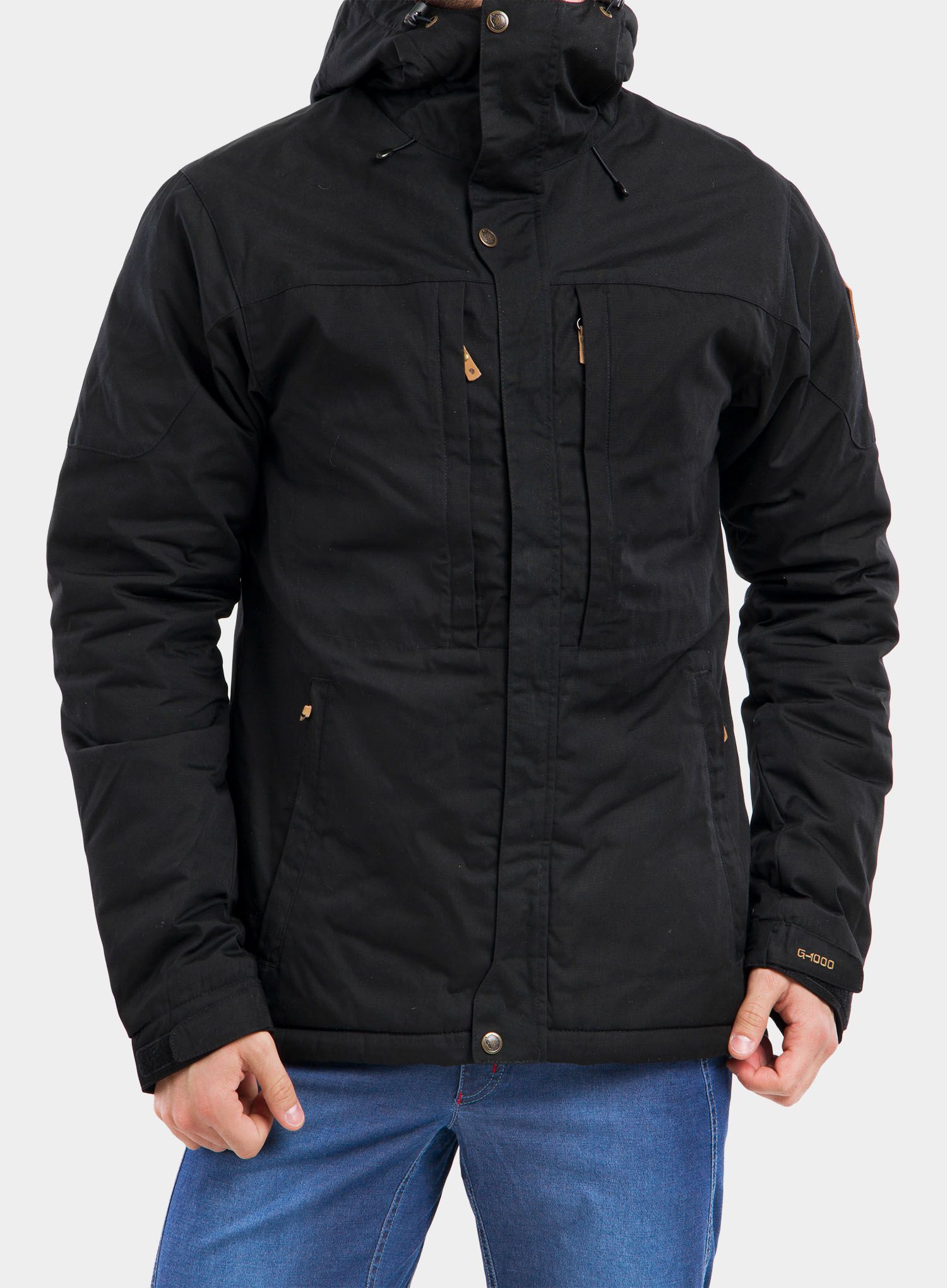 Moška zimska jakna Fjallraven Skogso Padded Jacket - black