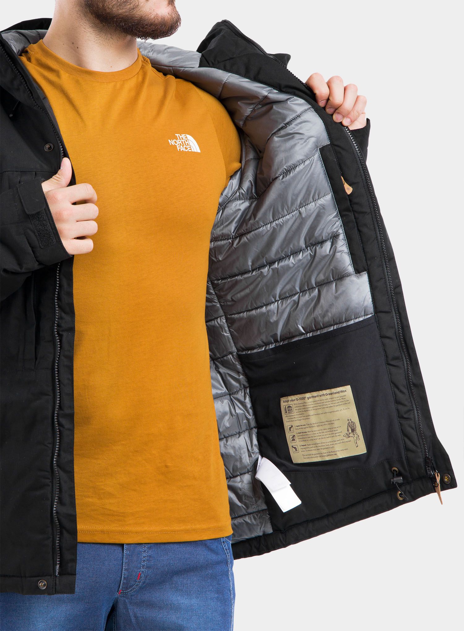 Moška zimska jakna Fjallraven Skogso Padded Jacket - black