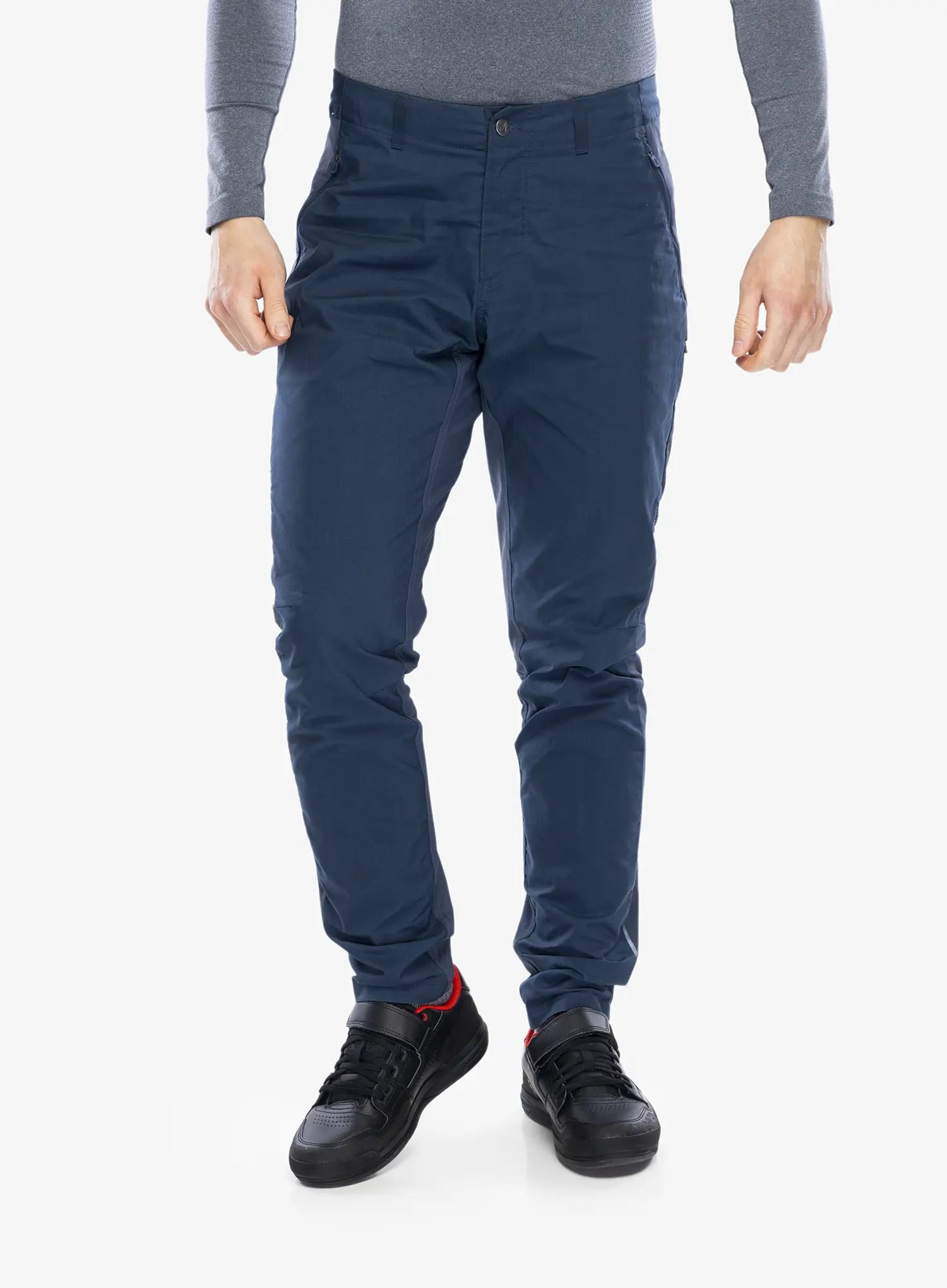 Kolesarske hlače Fjallraven/Specialized Riders Hybrid Trousers - navy
