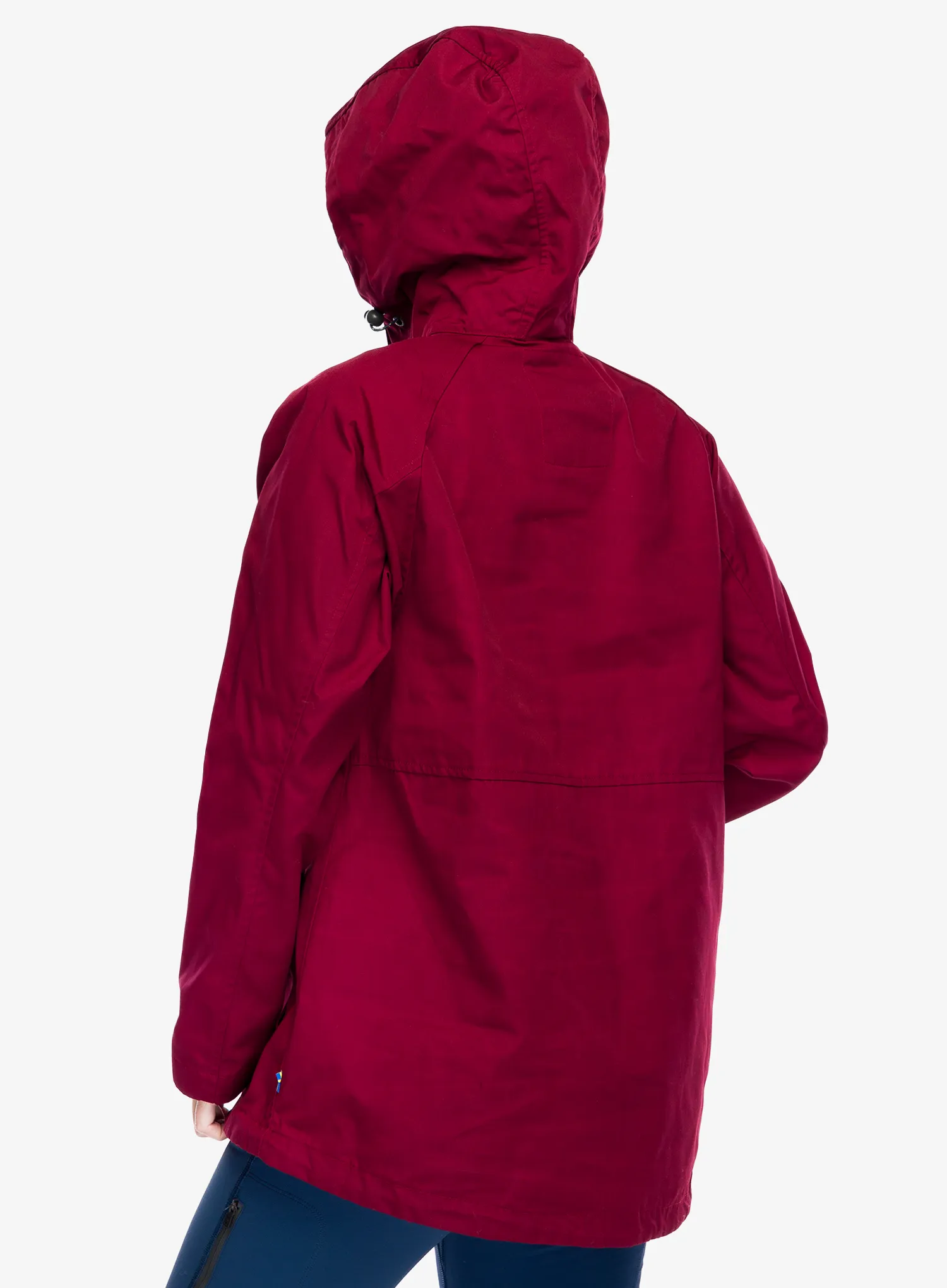 Ženska jakna Fjallraven Vardag Anorak - bordeaux red
