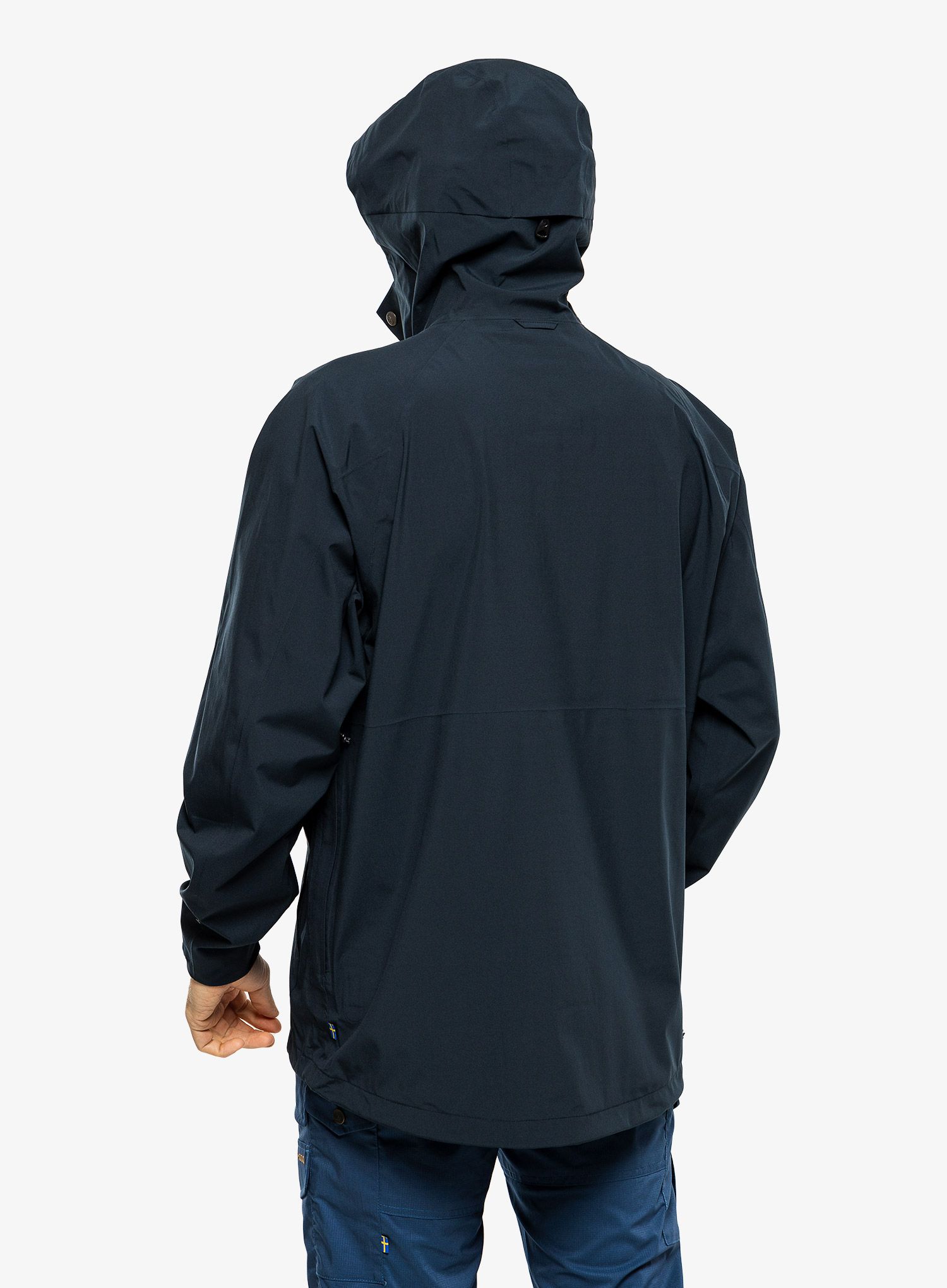 Nepremočljiva jakna Fjallraven Vardag Hydratic Anorak - dark navy