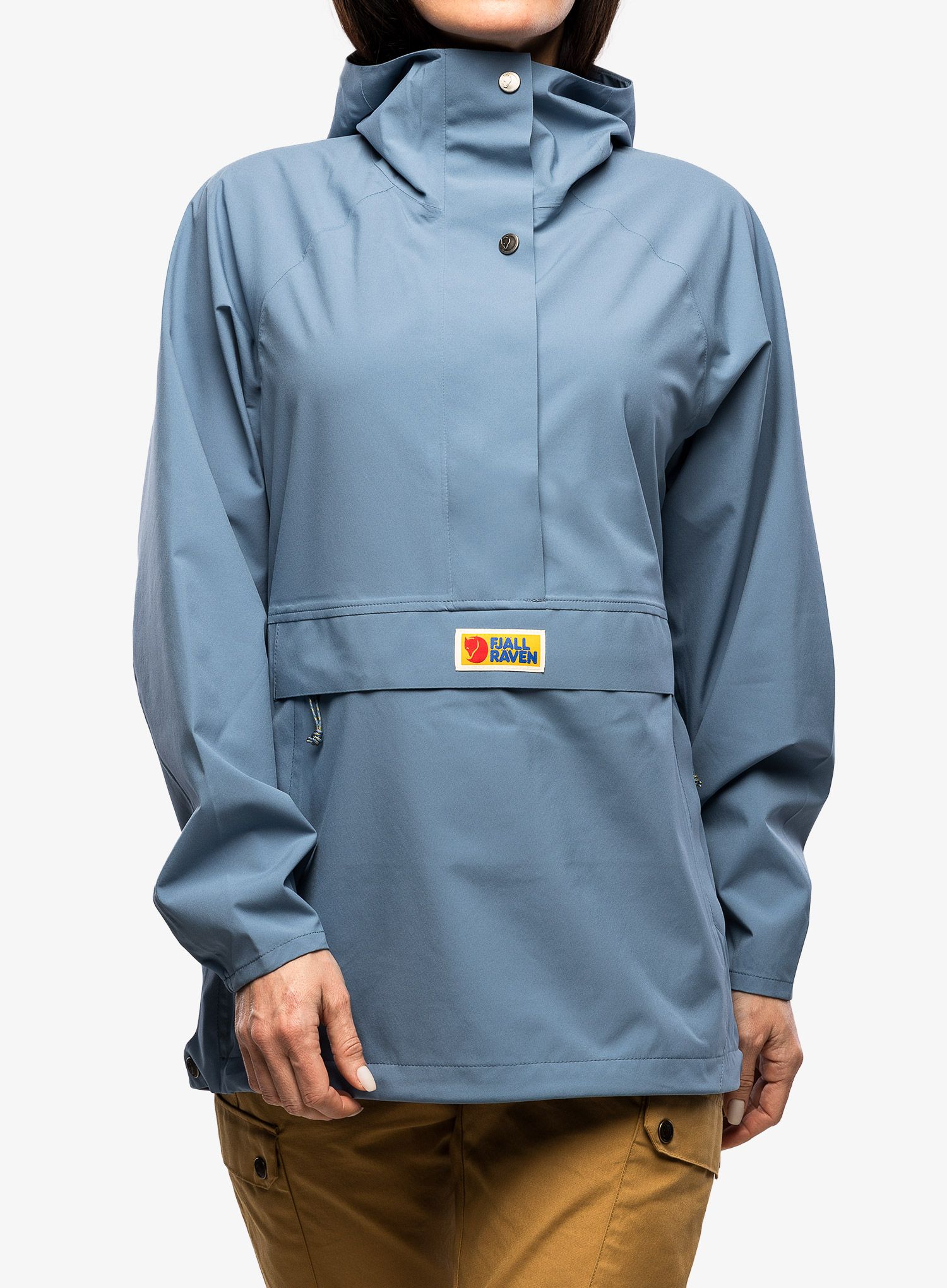 Ženska nepremočljiva jakna Fjallraven Vardag Hydratic Anorak - dawn blue