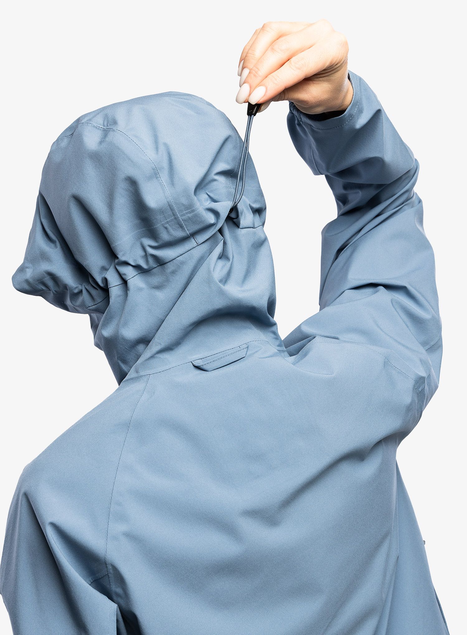Ženska nepremočljiva jakna Fjallraven Vardag Hydratic Anorak - dawn blue