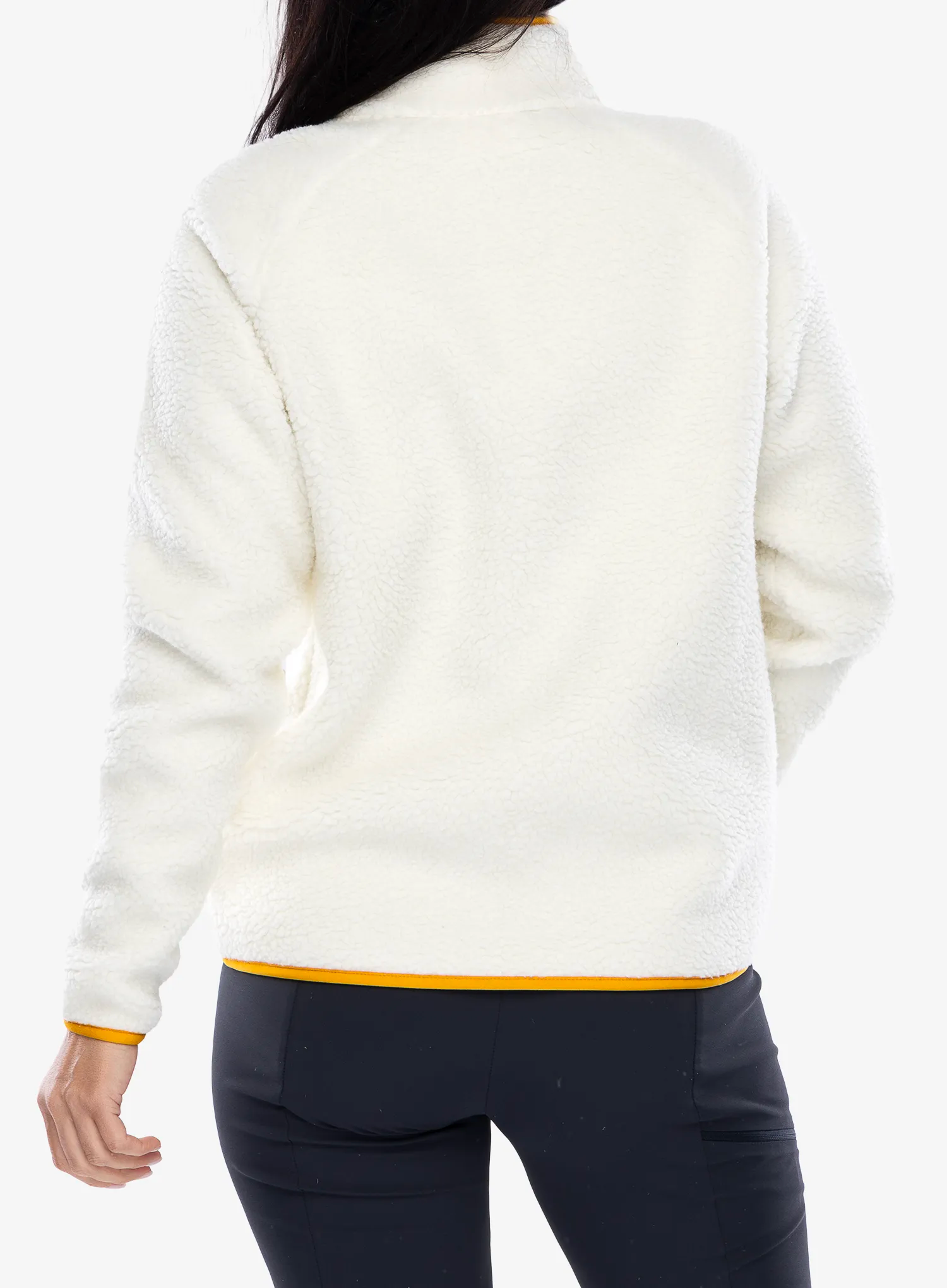 Ženski flis Fjallraven Vardag Pile Fleece - chalk white