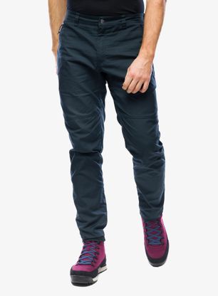 Pohodniške hlače Fjallraven Vardag Trousers - dark navy