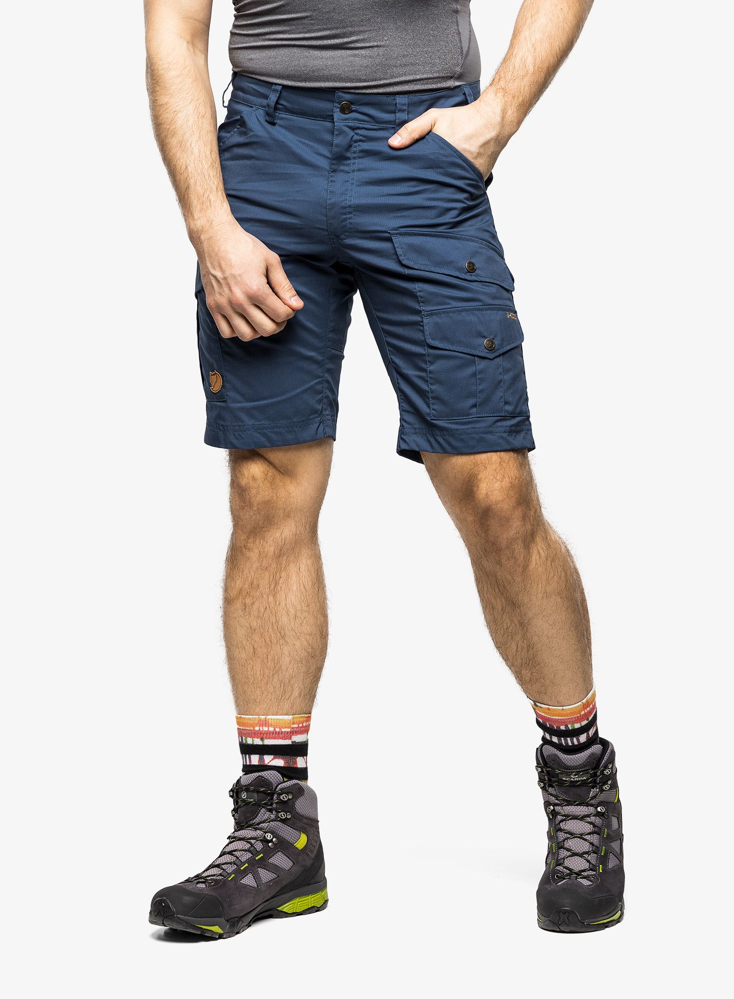 Športne kratke hlače Fjallraven Vidda Pro Lite Shorts - indigo blue