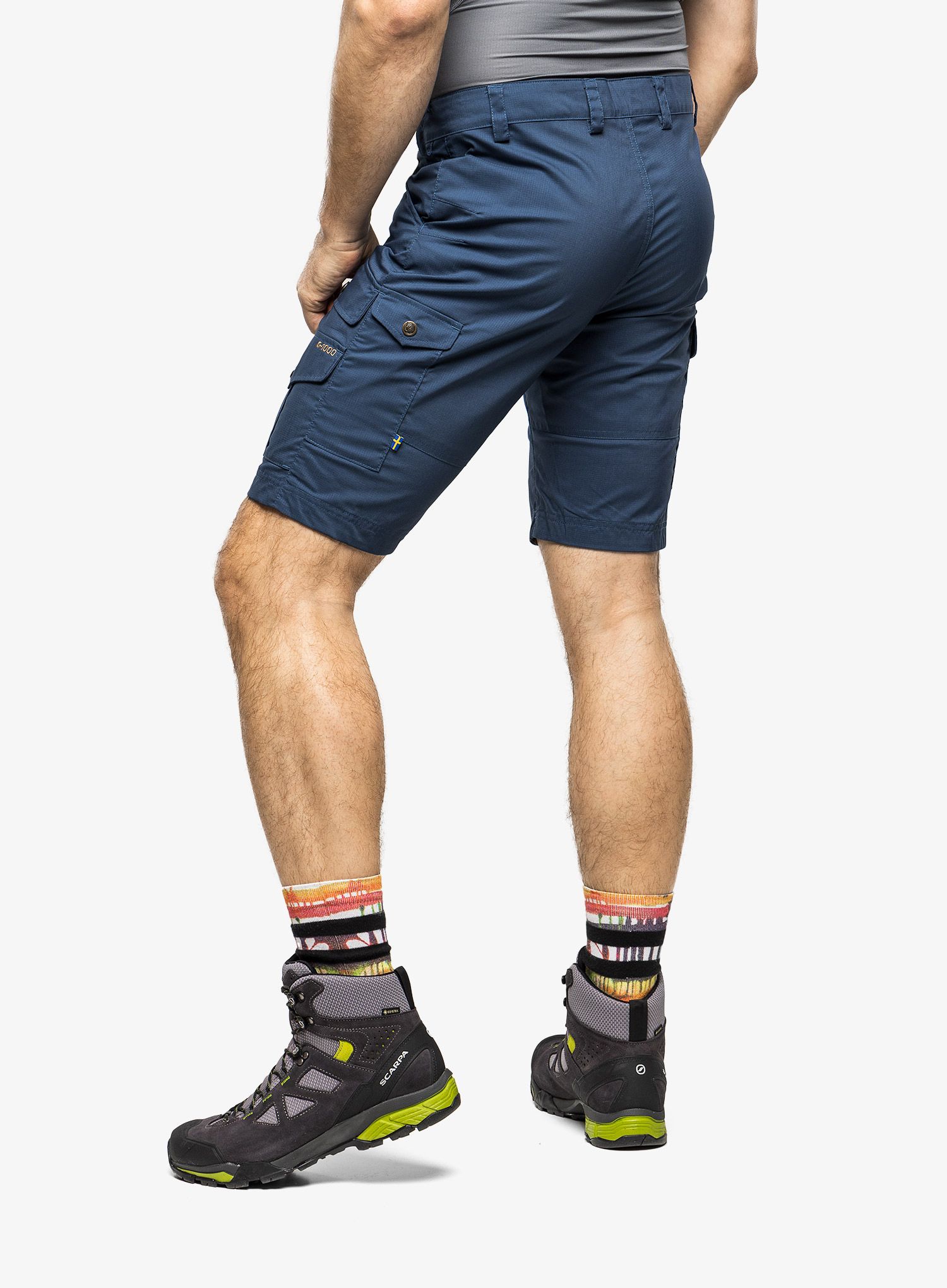 Športne kratke hlače Fjallraven Vidda Pro Lite Shorts - indigo blue