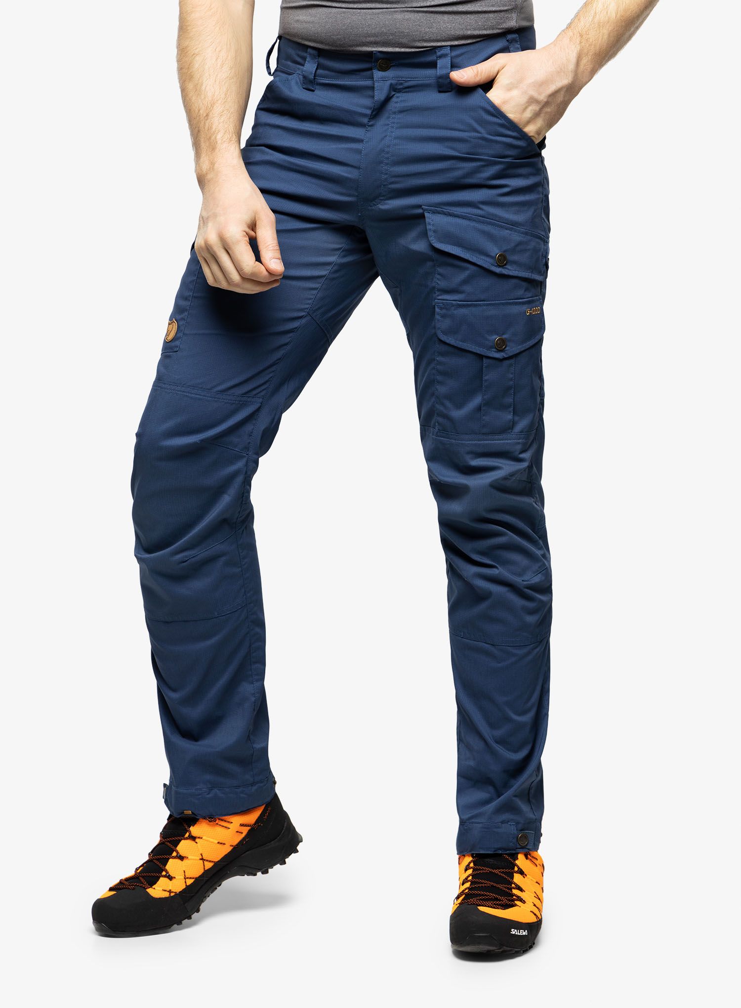 Pohodne hlače Fjallraven Vidda Pro Lite Trousers - indigo blue