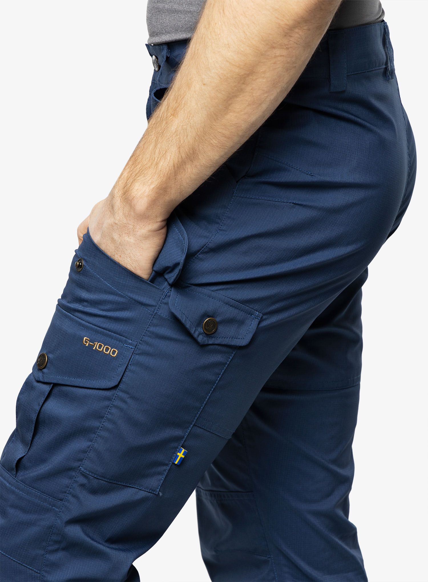 Pohodne hlače Fjallraven Vidda Pro Lite Trousers - indigo blue