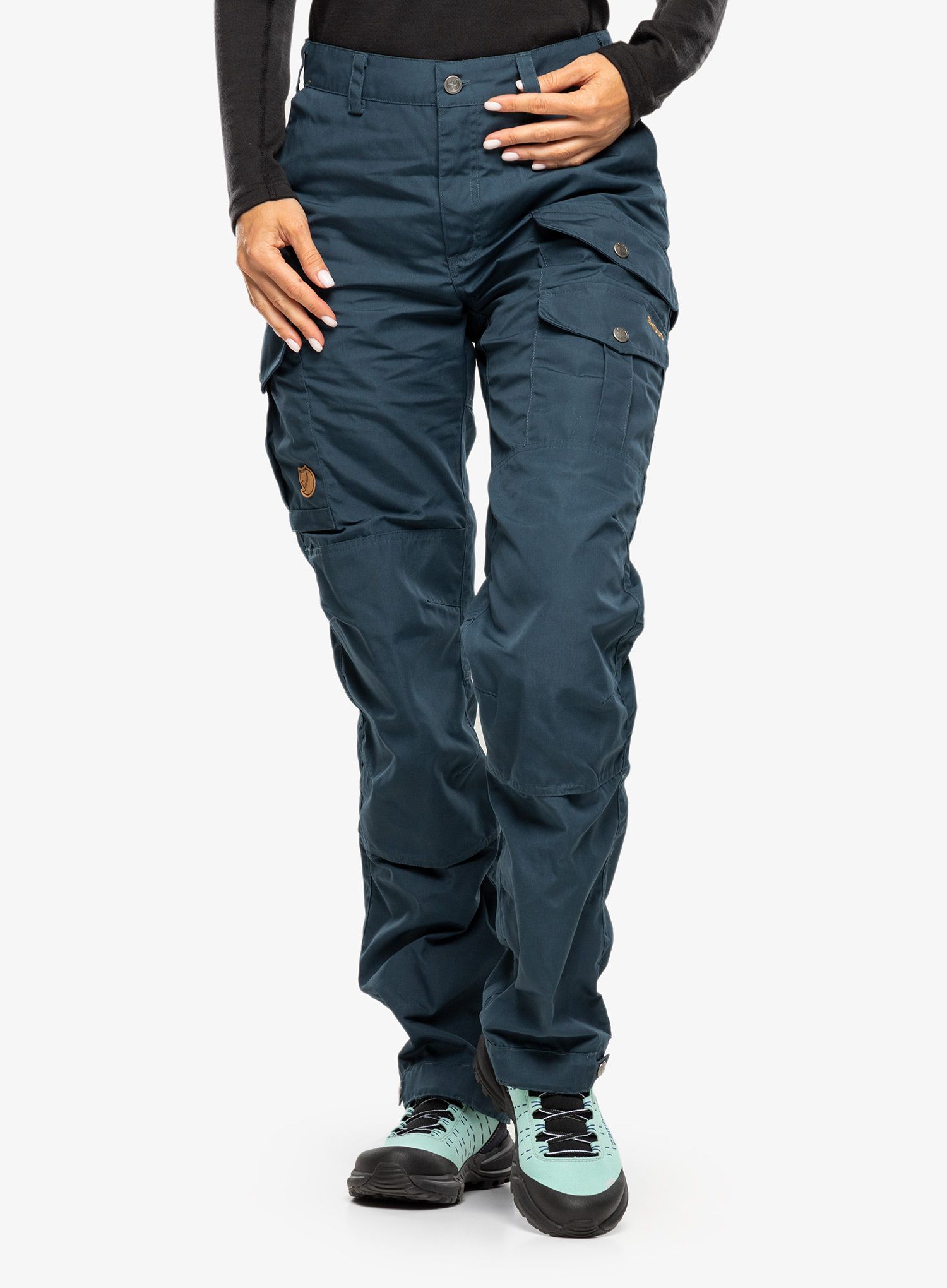 Ženske treking hlače Fjallraven Vidda Pro Trousers - mountain blue