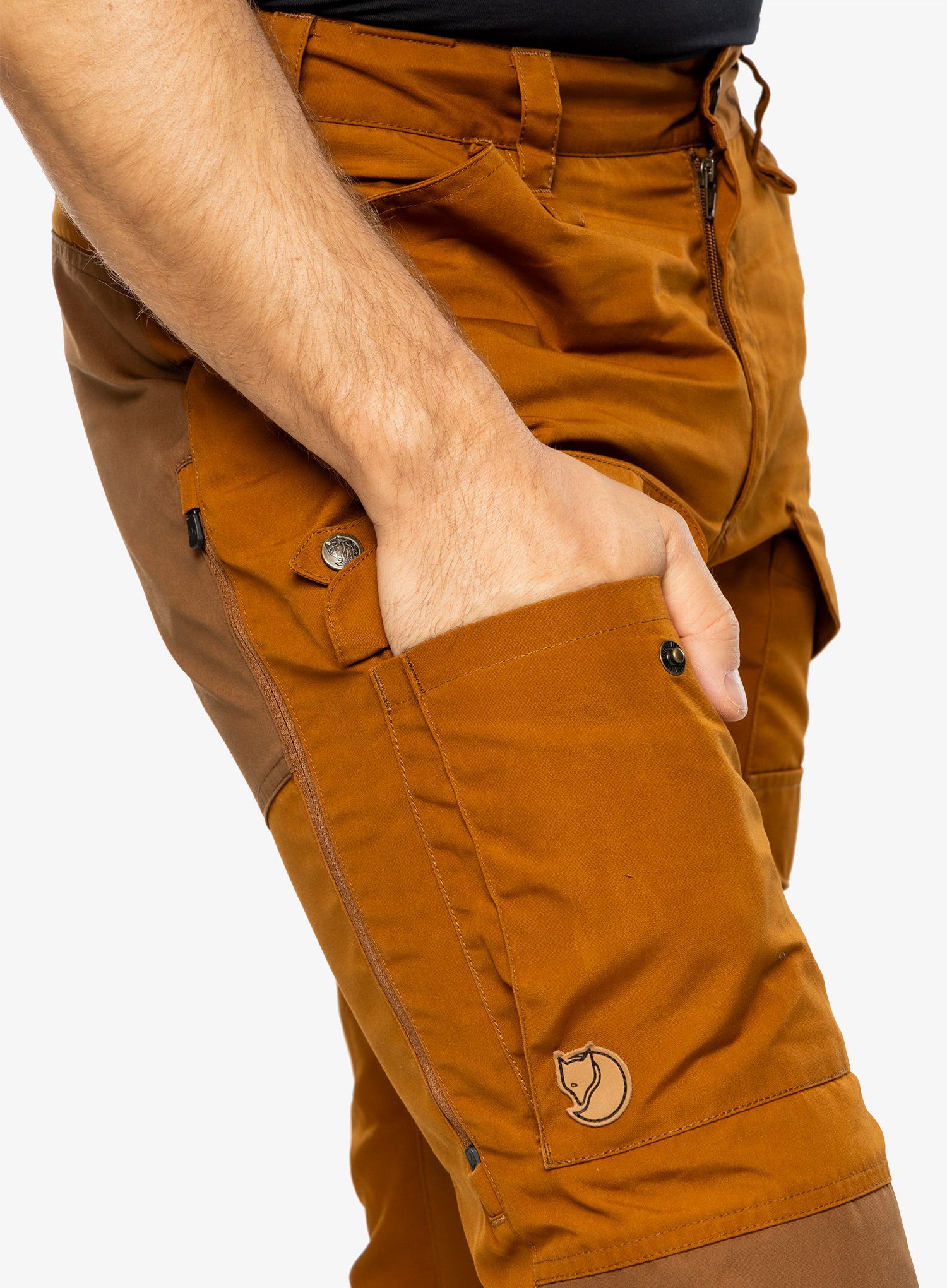 Pohodne hlače Fjallraven Vidda Pro Ventilated Trs - chestnut/timber brown
