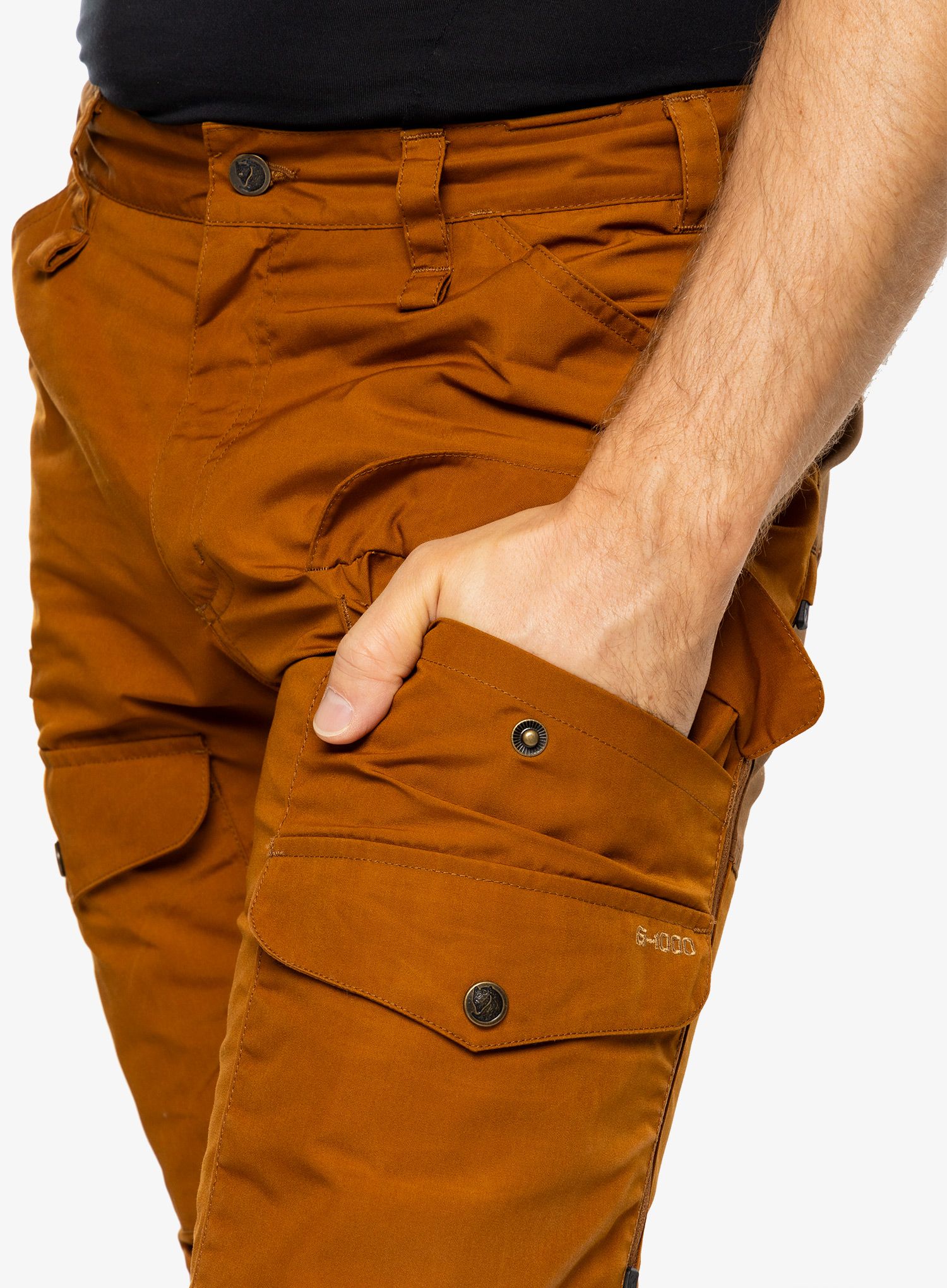 Pohodne hlače Fjallraven Vidda Pro Ventilated Trs - chestnut/timber brown