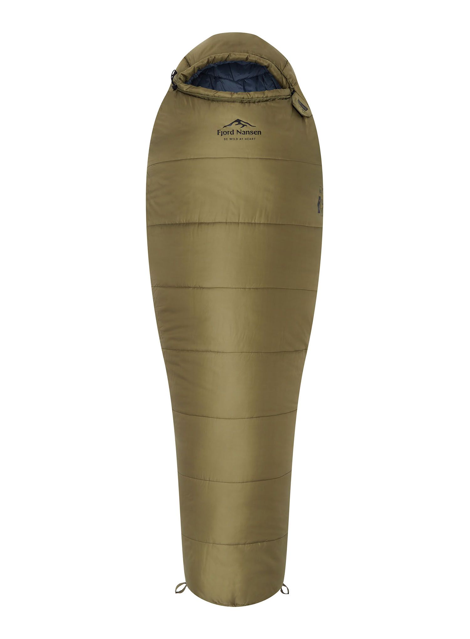 Spalna vreča Fjord Nansen Kjolen Mid (178 cm) - olive drab