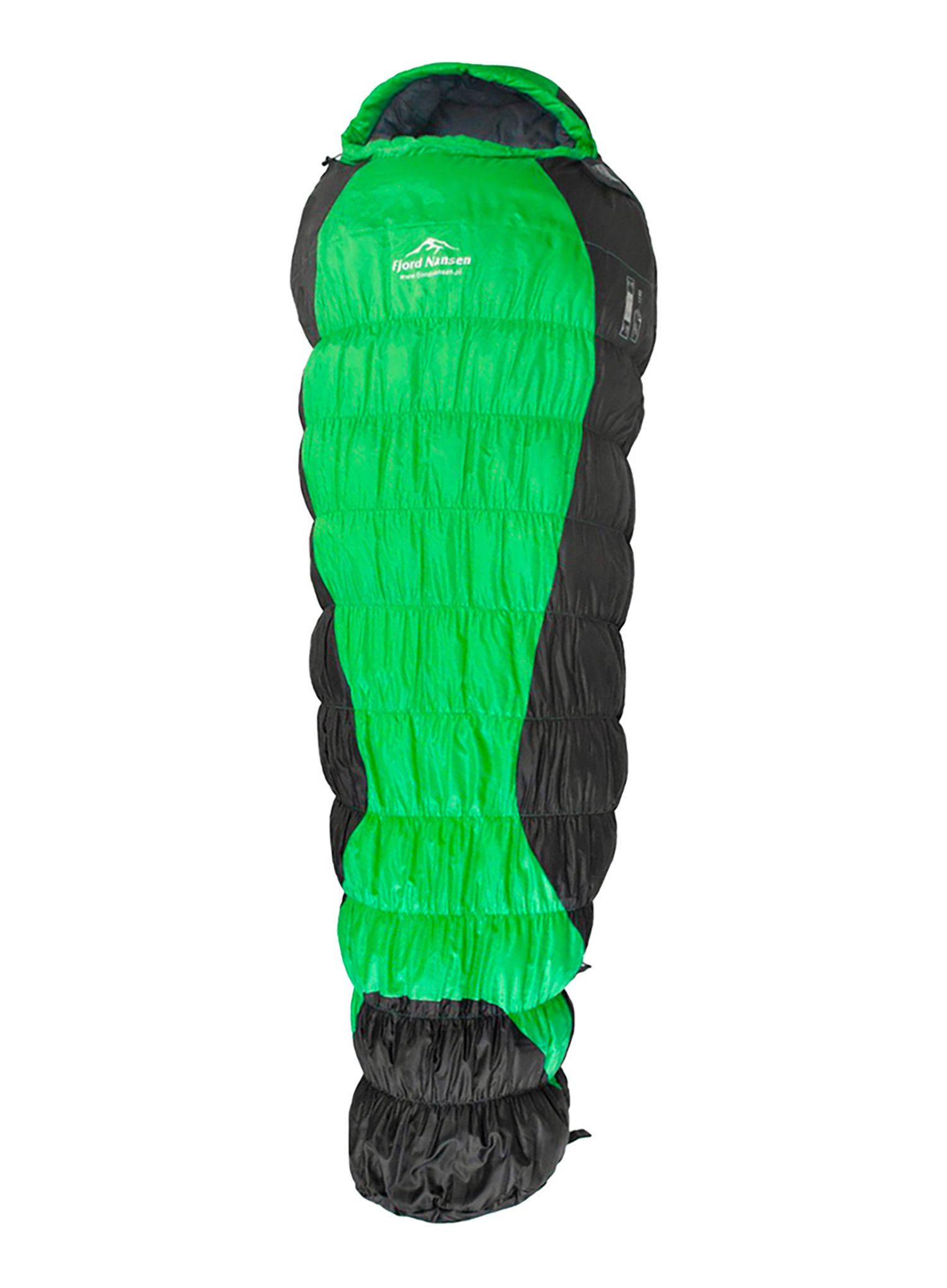 Spalna vreča Fjord Nansen Tokk XL (195 cm) - emerald/emerald