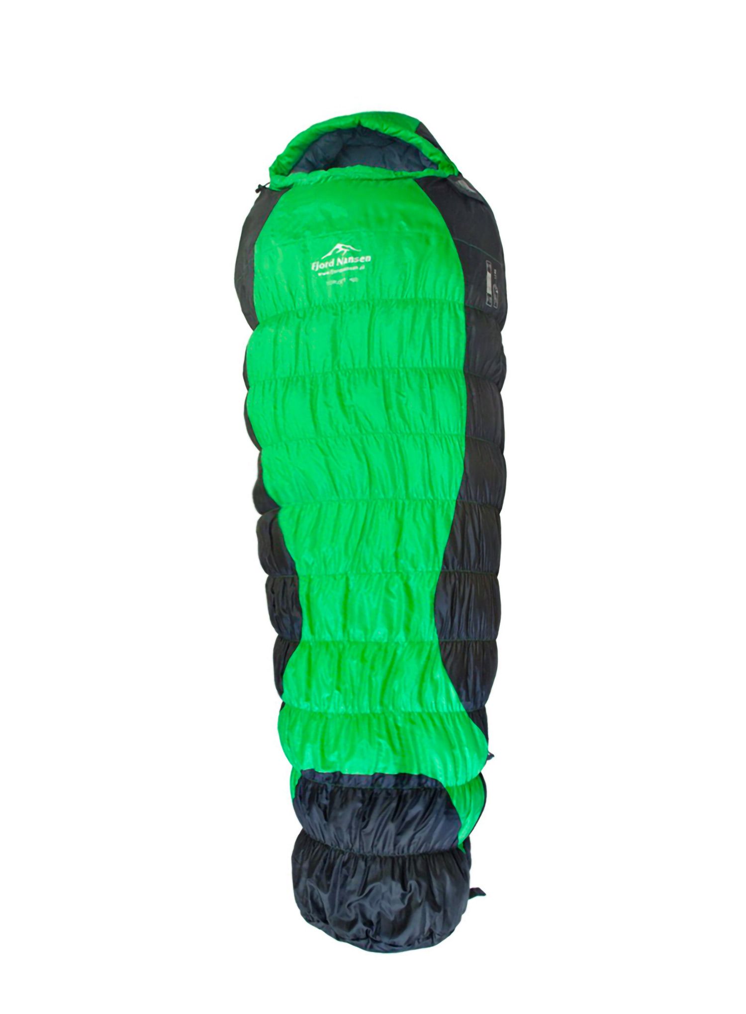 Spalna vreča Fjord Nansen Torget Mid (178 cm) - emerald/emerald