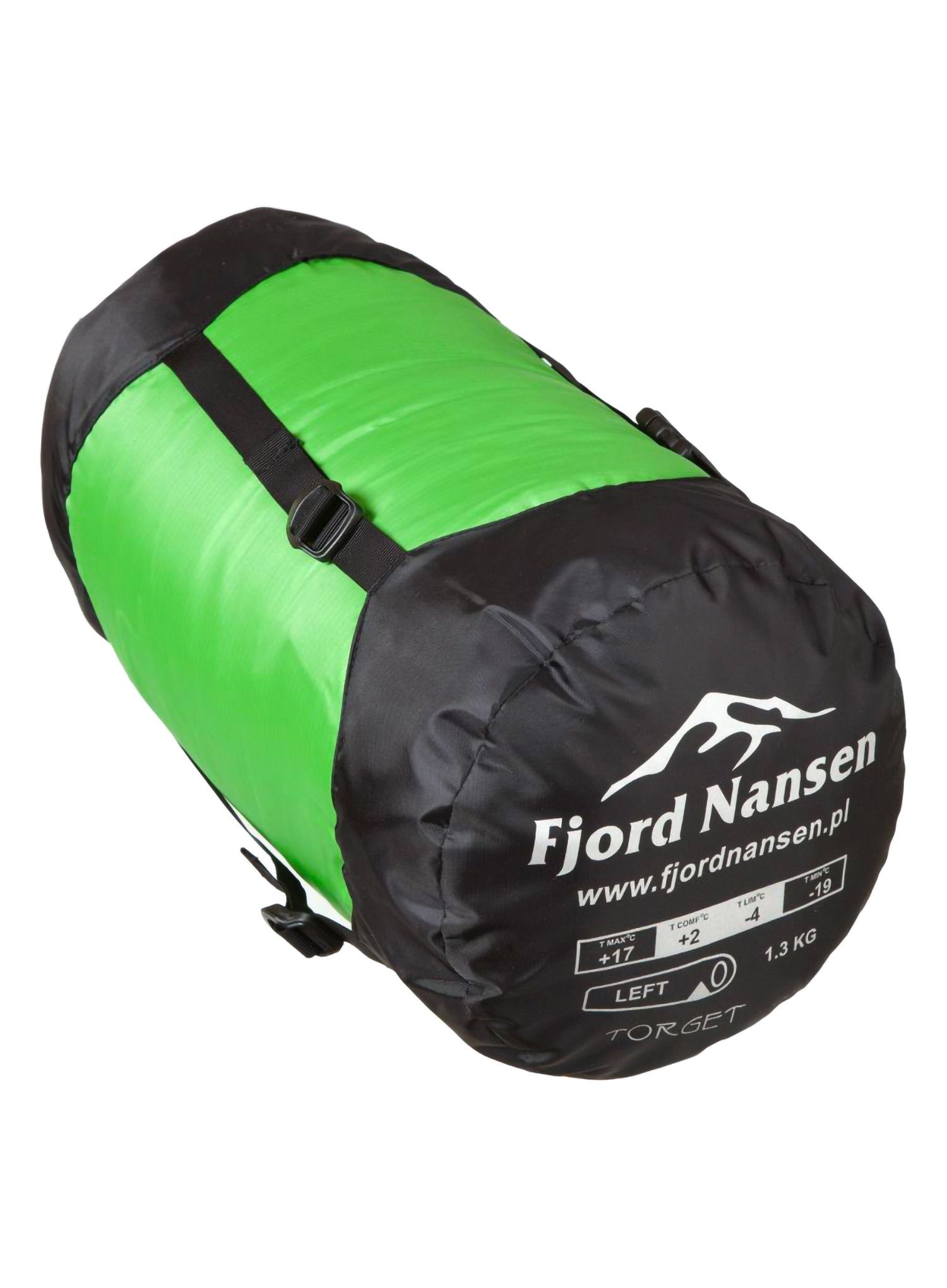 Spalna vreča Fjord Nansen Torget Mid (178 cm) - emerald/emerald