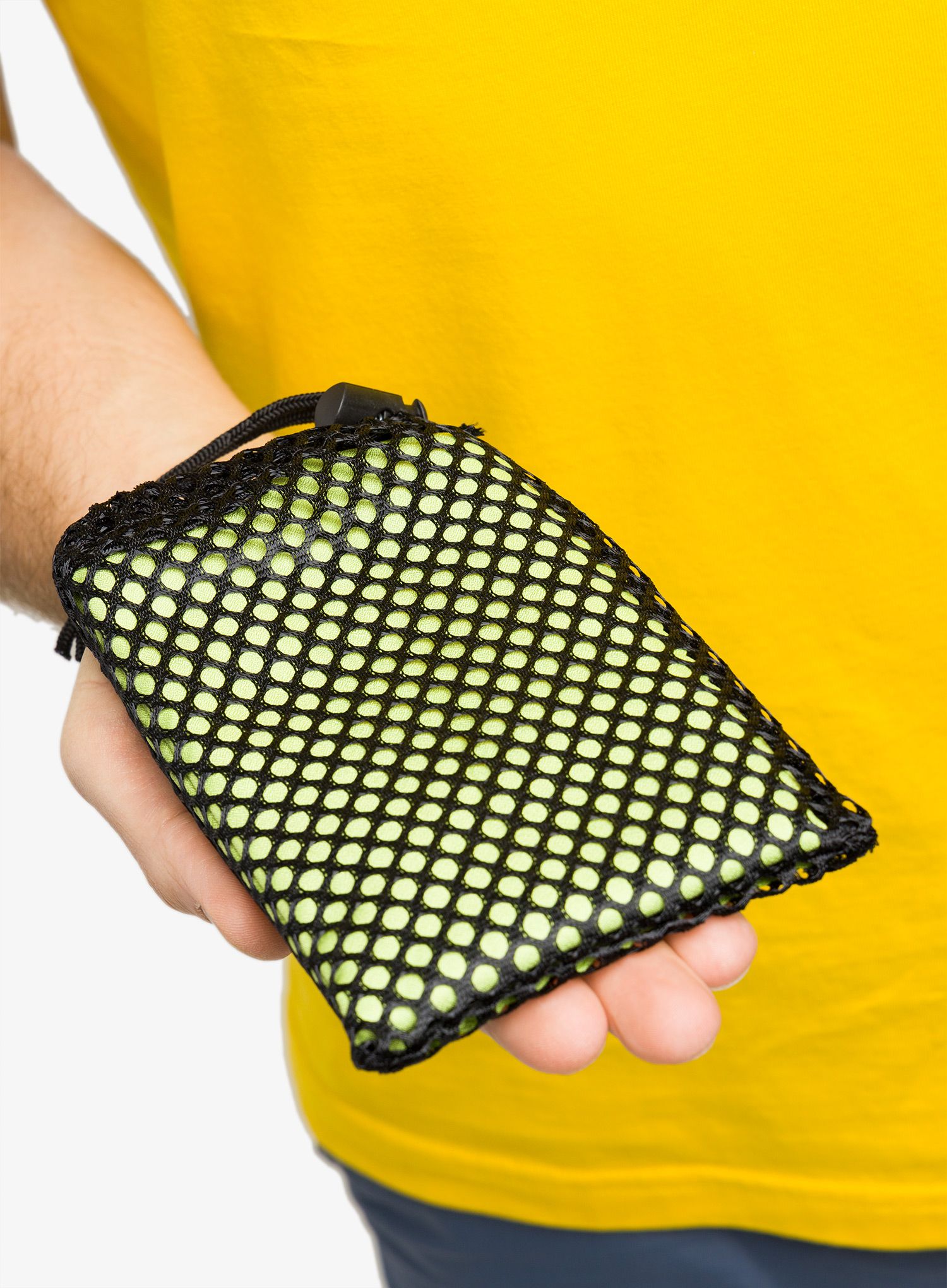 Hitrosušeča brisača Fjord Nansen Tramp Light L - herbal green