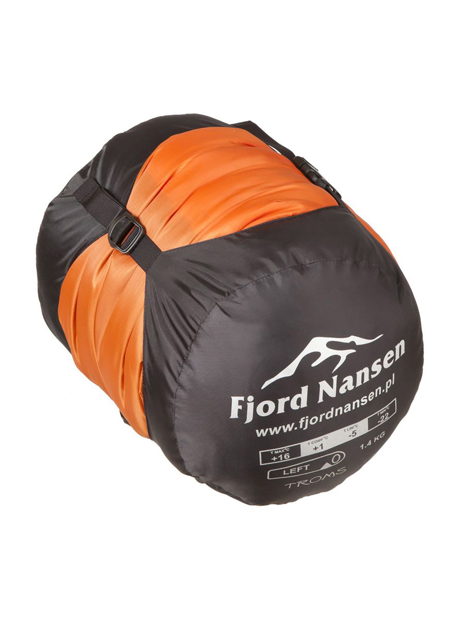 Spalna vreča Fjord Nansen Troms XL Wide (195 cm) - carnelian/carnelian