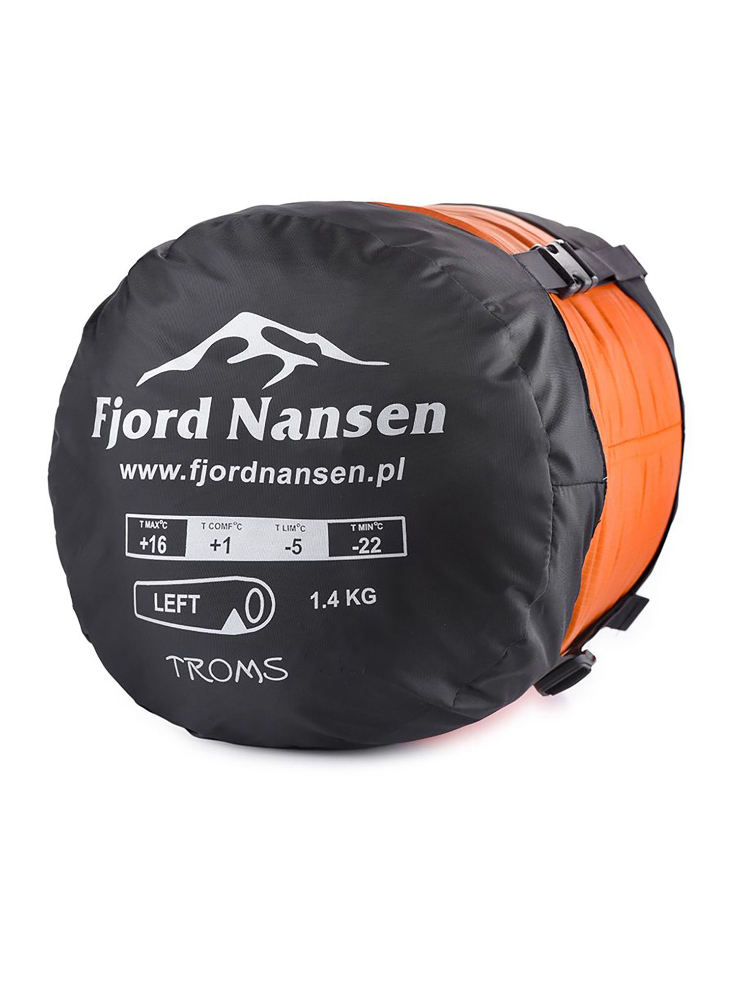Spalna vreča Fjord Nansen Troms XL (200 cm) - carnelian/carnelian