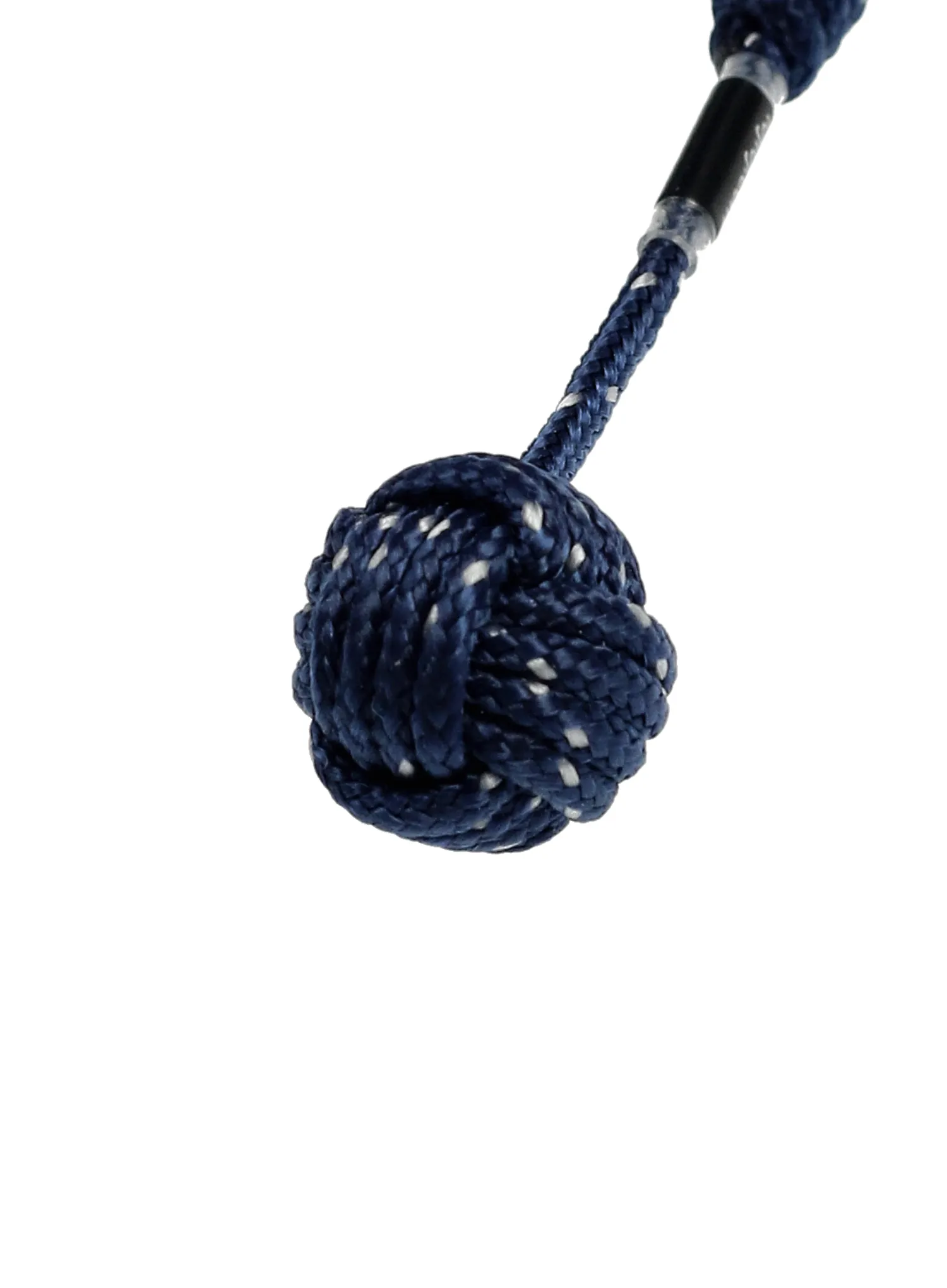 Obesek FujFuj Keychain Knot - blue dotted