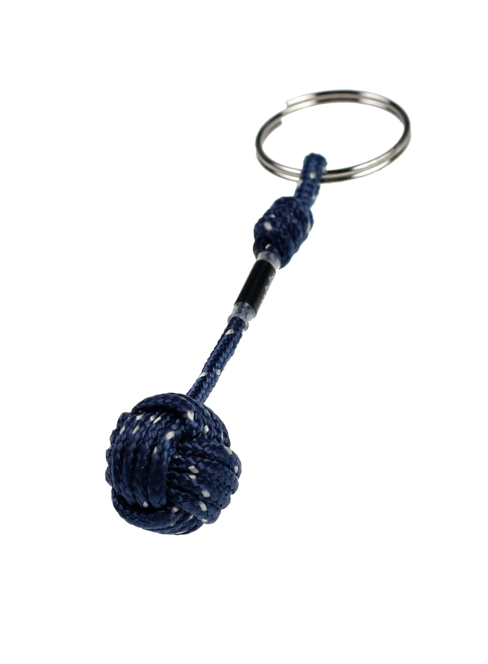 Obesek FujFuj Keychain Knot - blue dotted