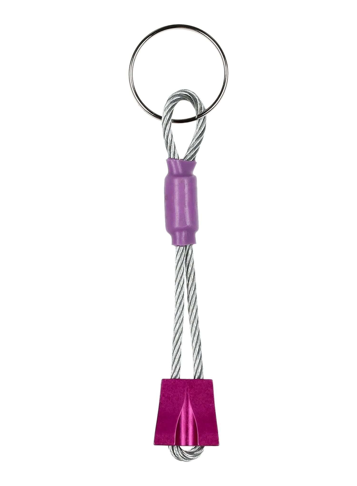 Obesek FujFuj Keychain Nut - purple/purple