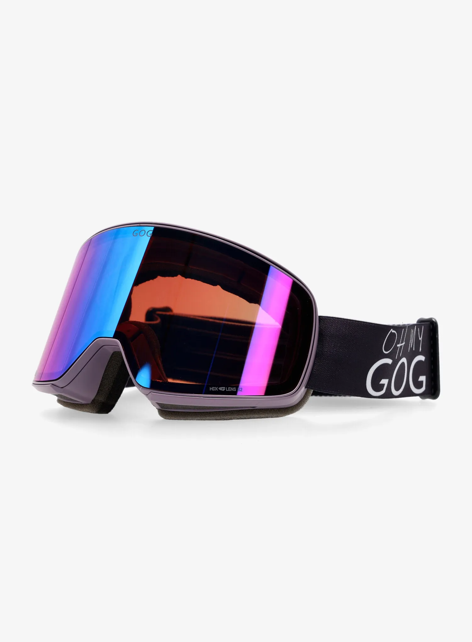 Smučarska očala GOG Peak - matt purple
