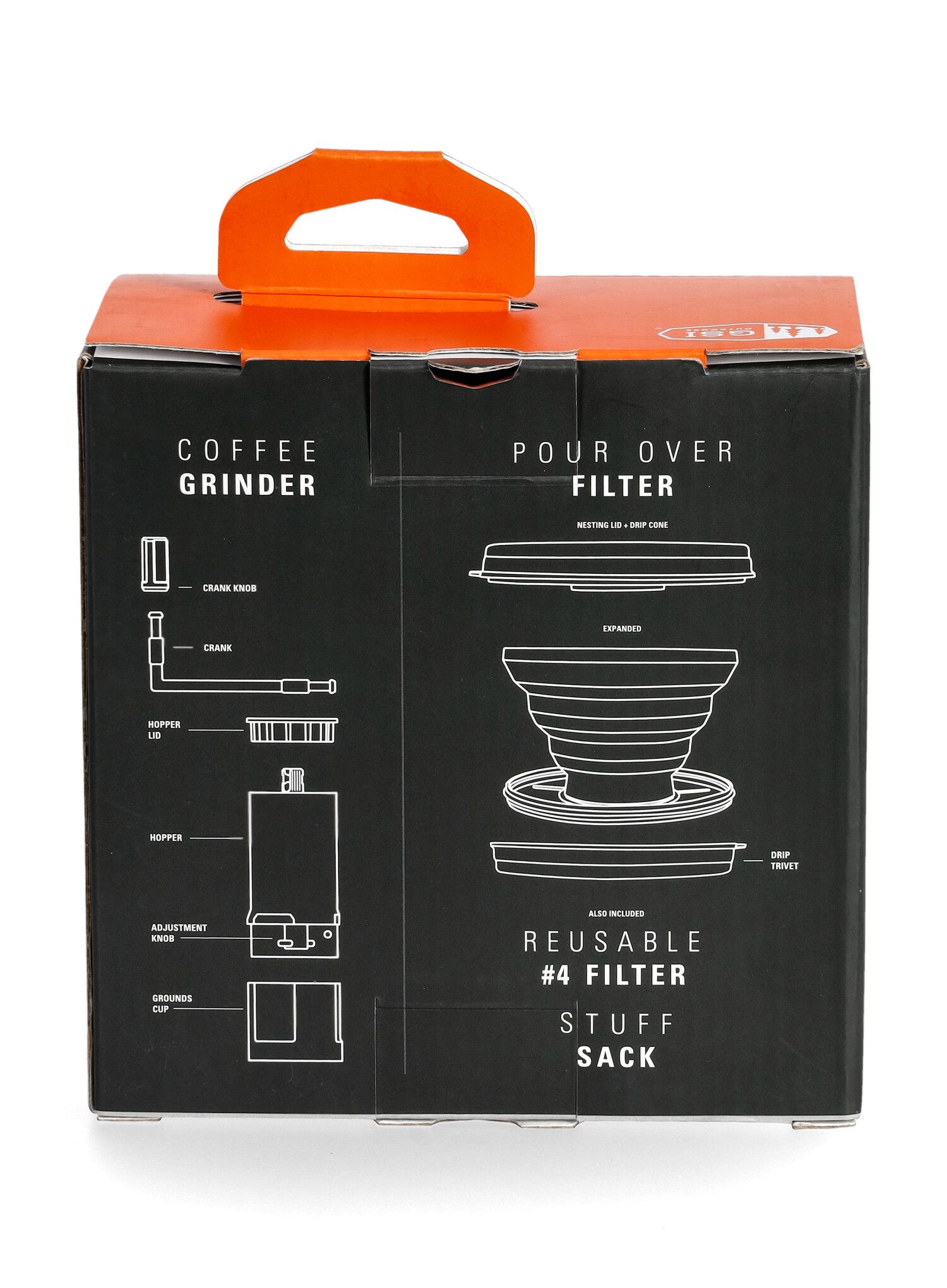 Kavomat GSI Outdoors Javagrind Pourover Set