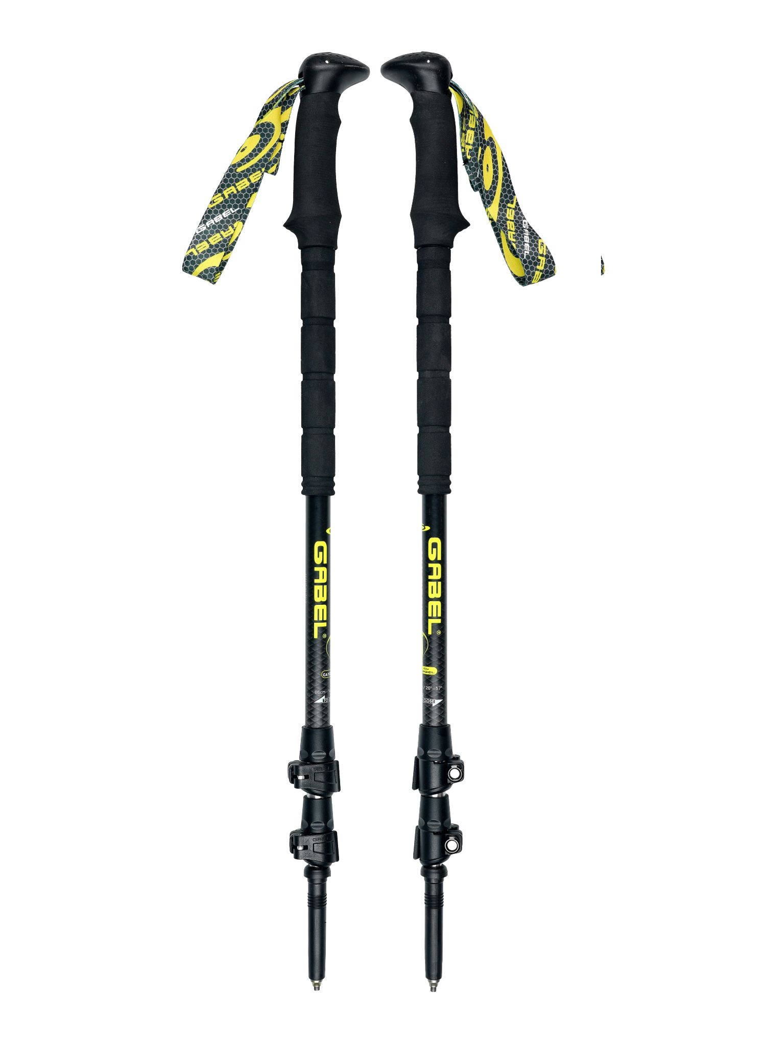 Pohodniške palice Gabel Multigrip Carbon FL EF