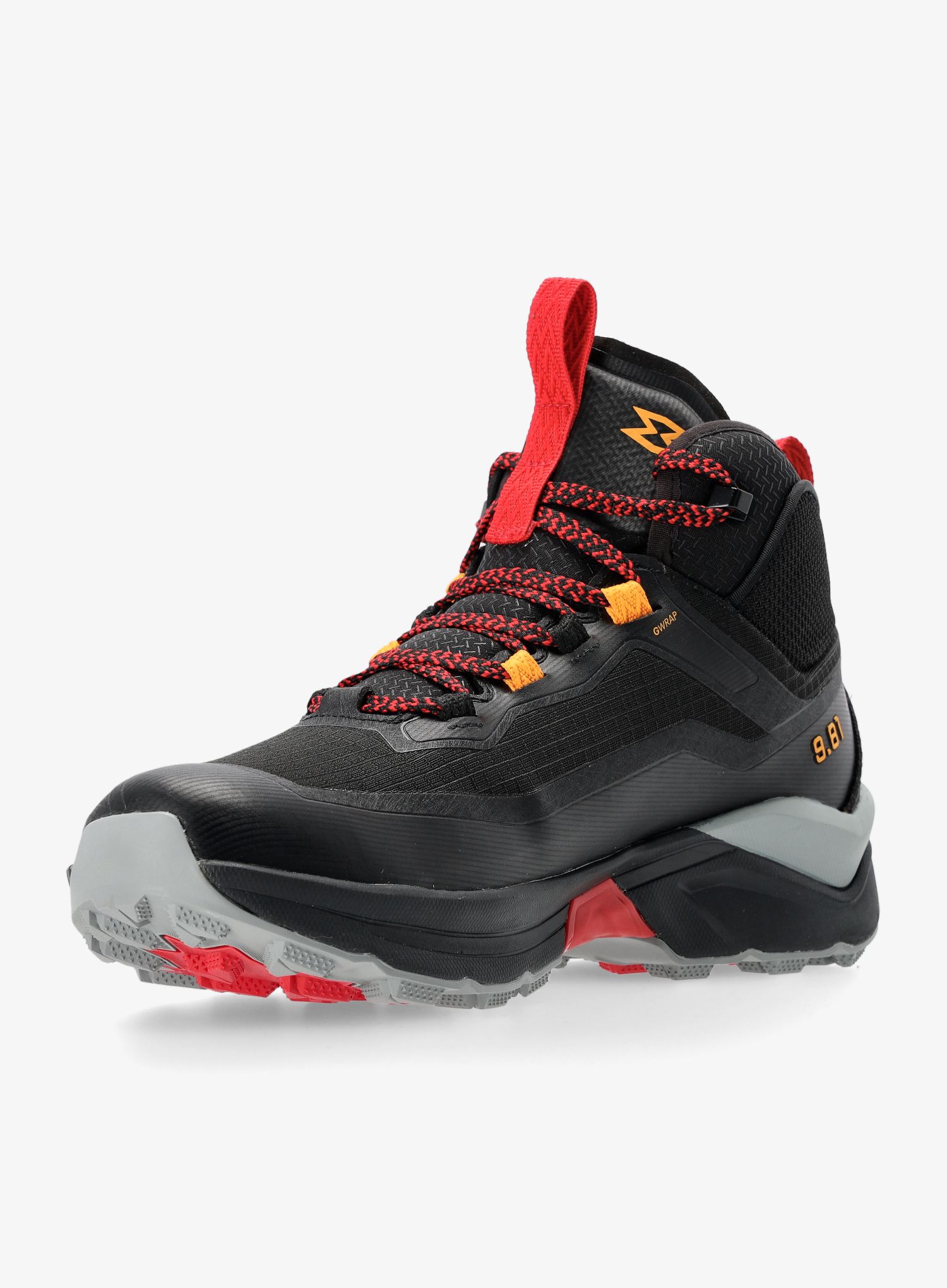 Pohodniški čevlji Garmont 9.81 Engage Mid GTX - black/garmont orange