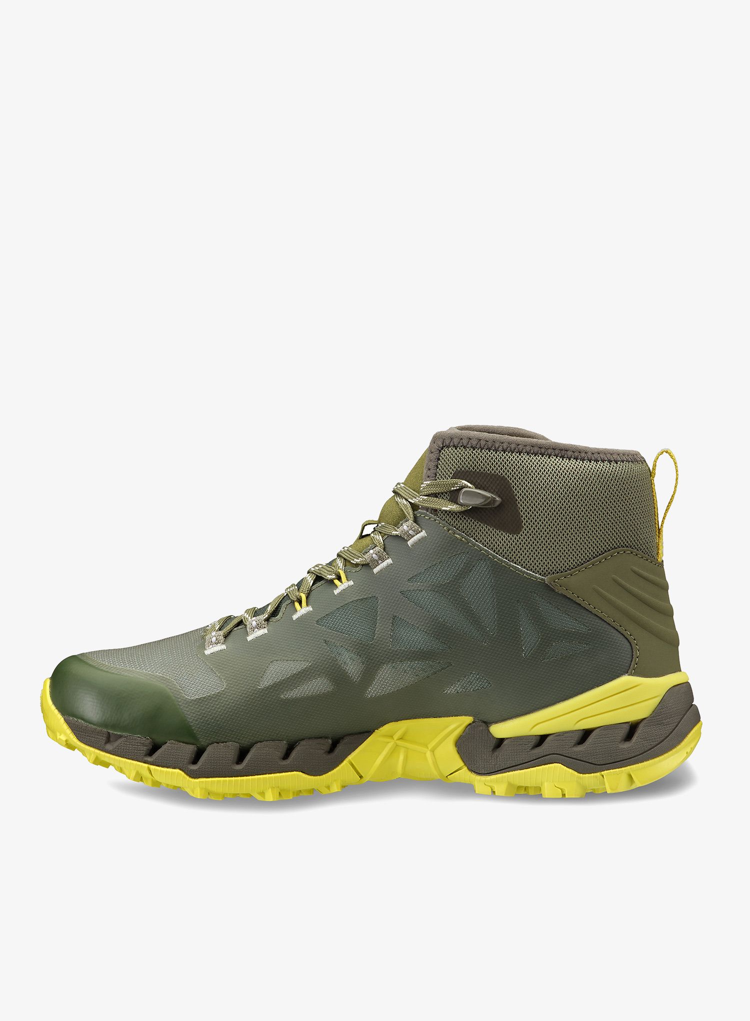 Moški pohodniški čevlji Garmont 9.81 N Air G 2.0 Mid GTX - green/olive