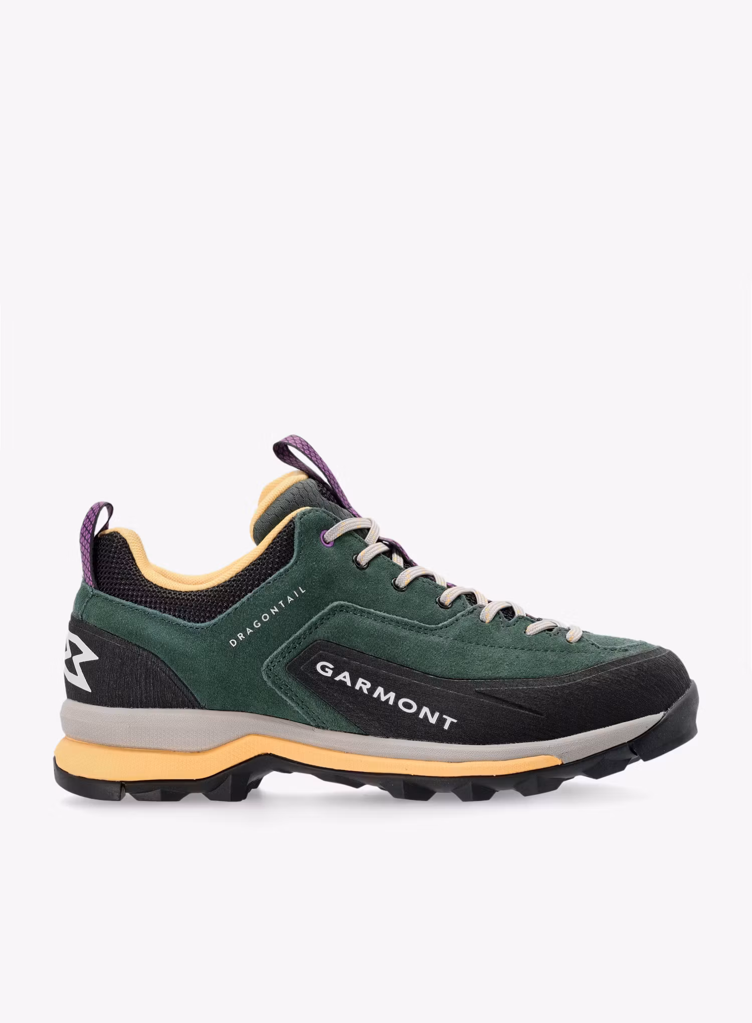 Ženski pristopni čevlji Garmont Dragontail - forest green/banana yellow