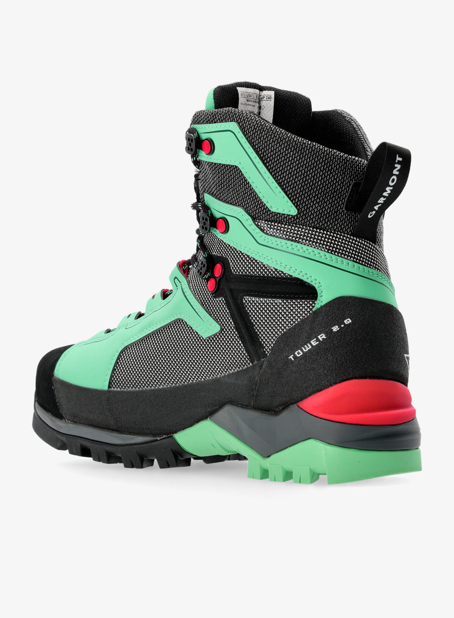 Ženski planinski čevlji Garmont Tower 2.0 GTX - green/black