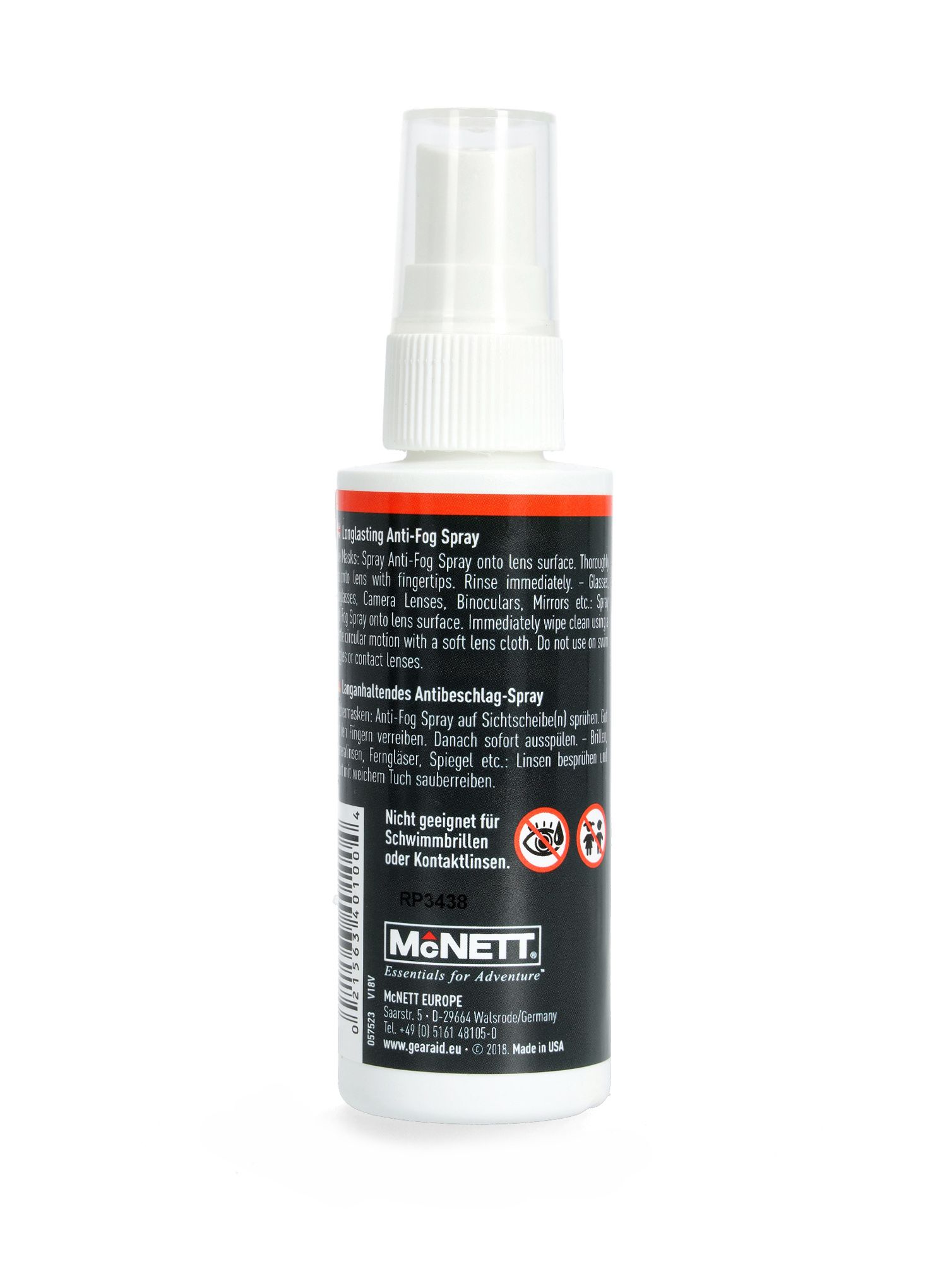 Razpršilo Gear Aid Anti-Fog Sprey