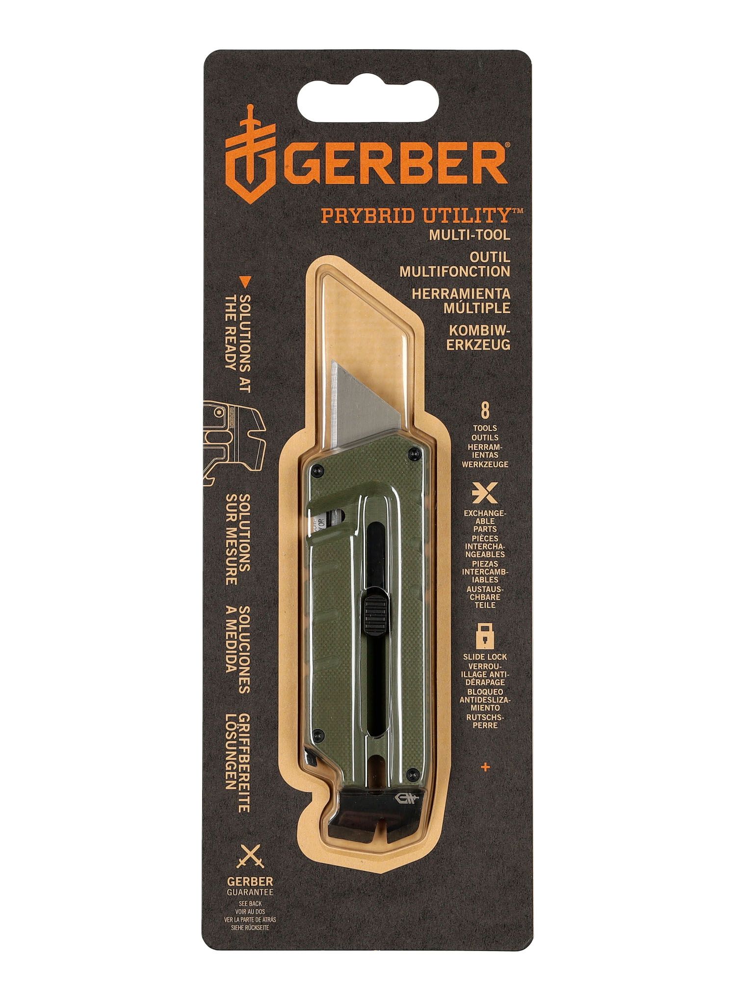 Orodje Gerber Prybrid Utility - green
