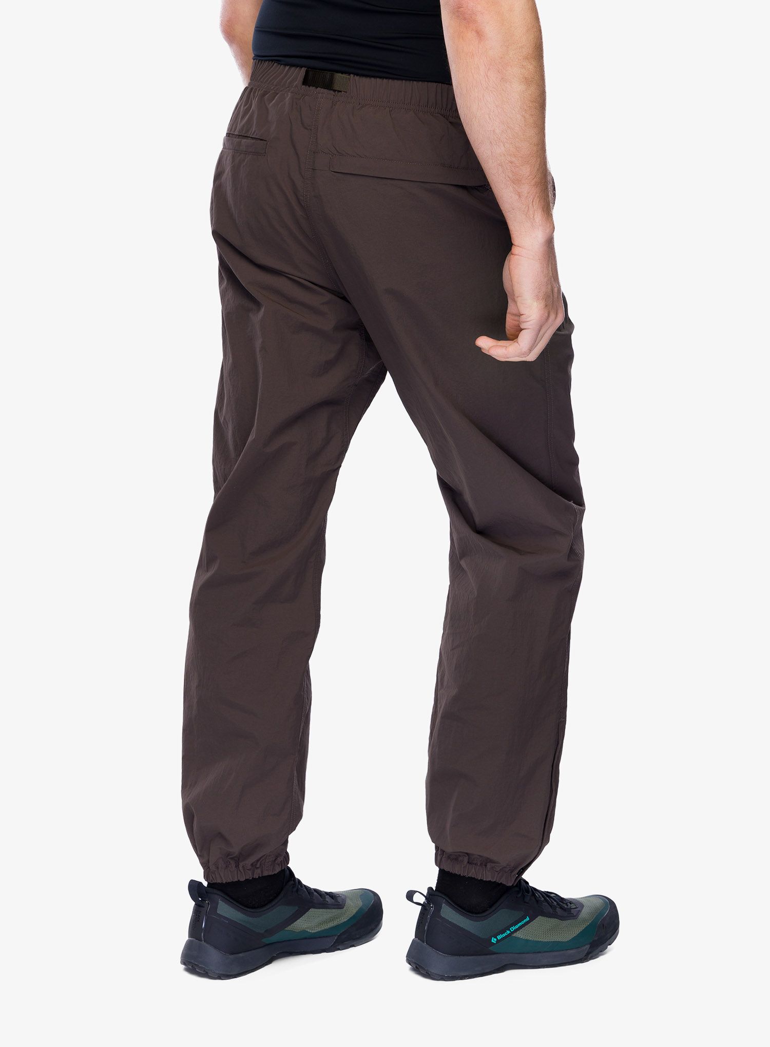 Pohodniške hlače Gramicci Nylon Track Pant - dark brown