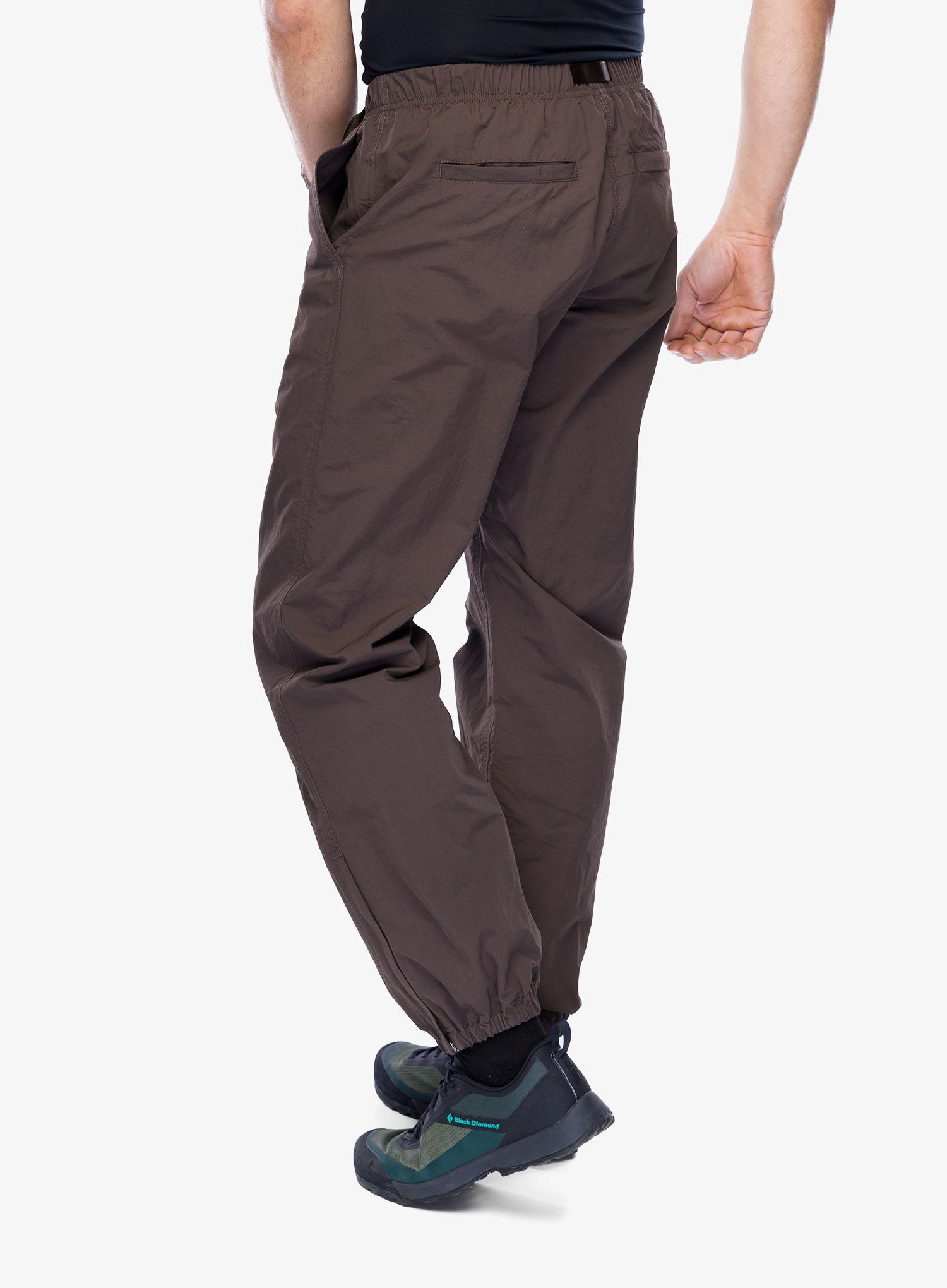 Pohodniške hlače Gramicci Nylon Track Pant - dark brown