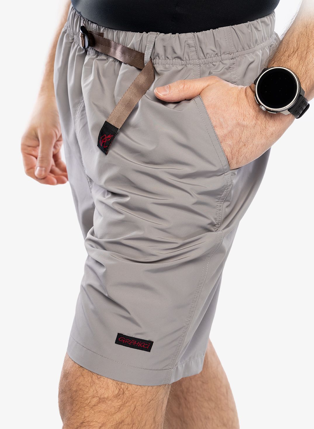 Pohodniške kratke hlače Gramicci Shell Packable Short - grey