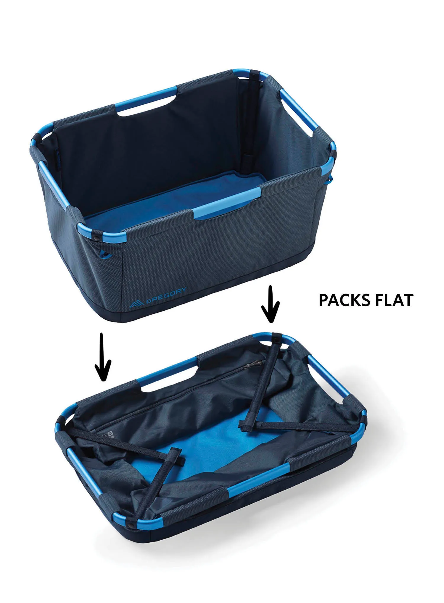 Posoda Gregory Alpaca Gear Basket 70 - slate blue