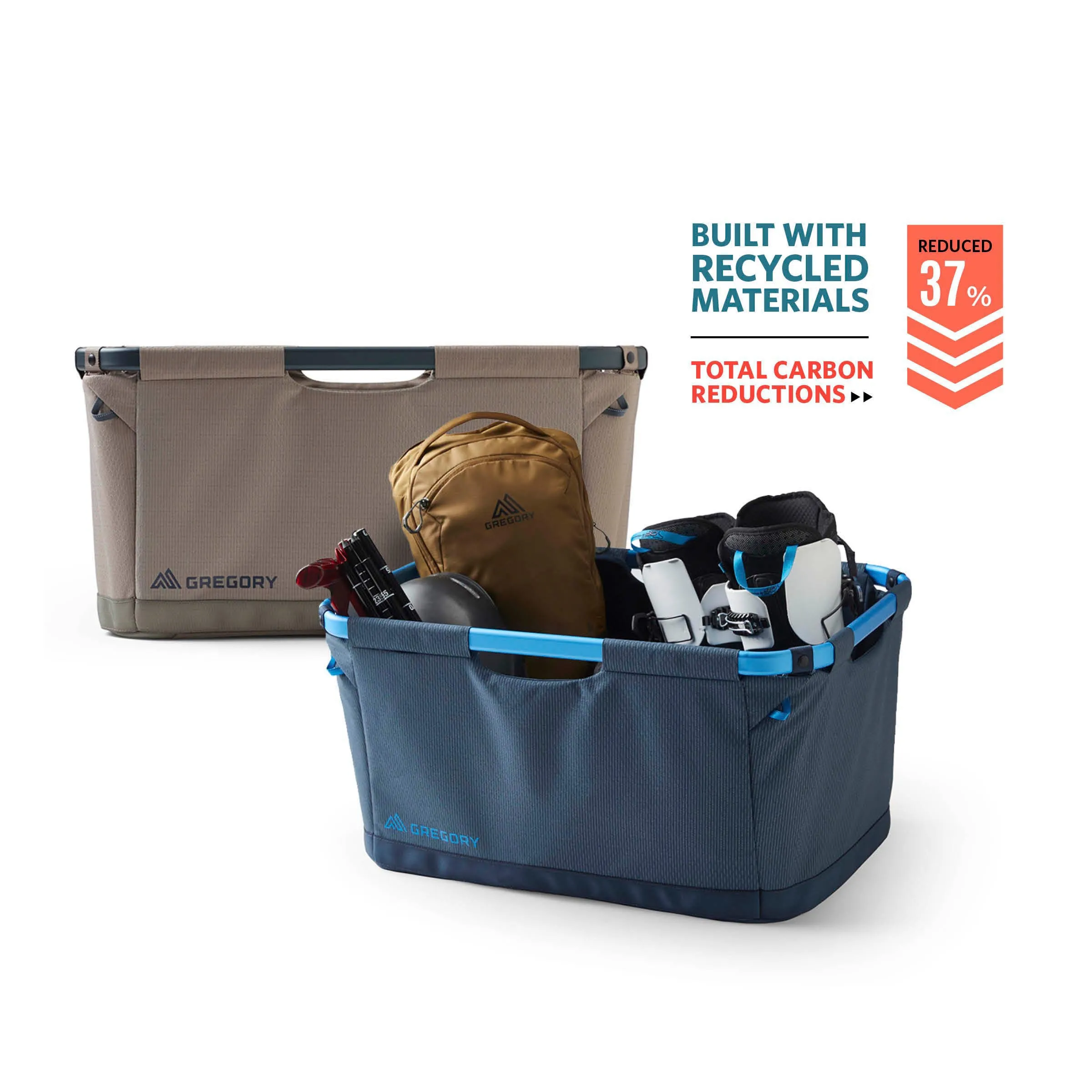 Posoda Gregory Alpaca Gear Basket 70 - slate blue