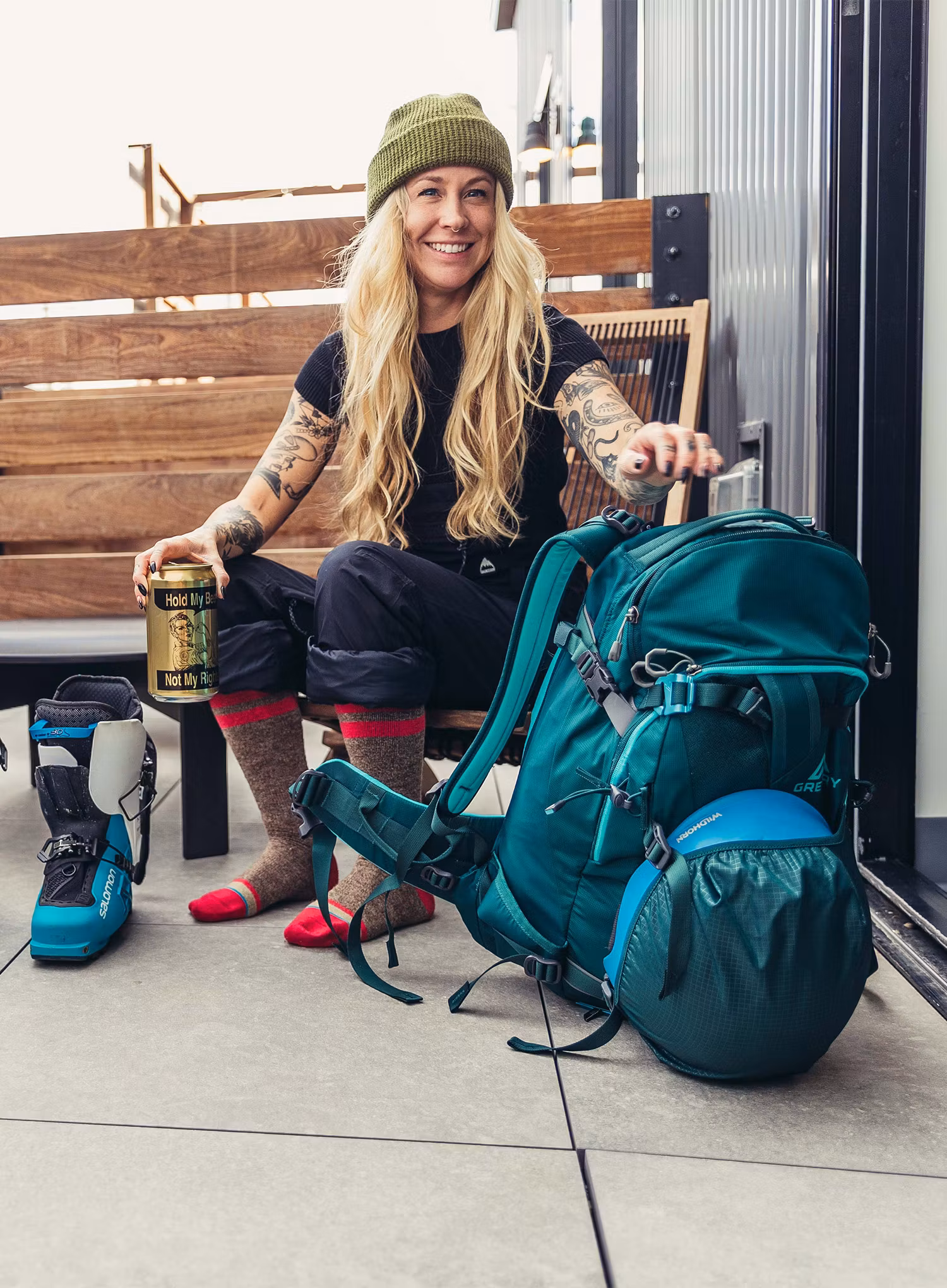 Ženski nahrbtnik Gregory Targhee 30 - jade green