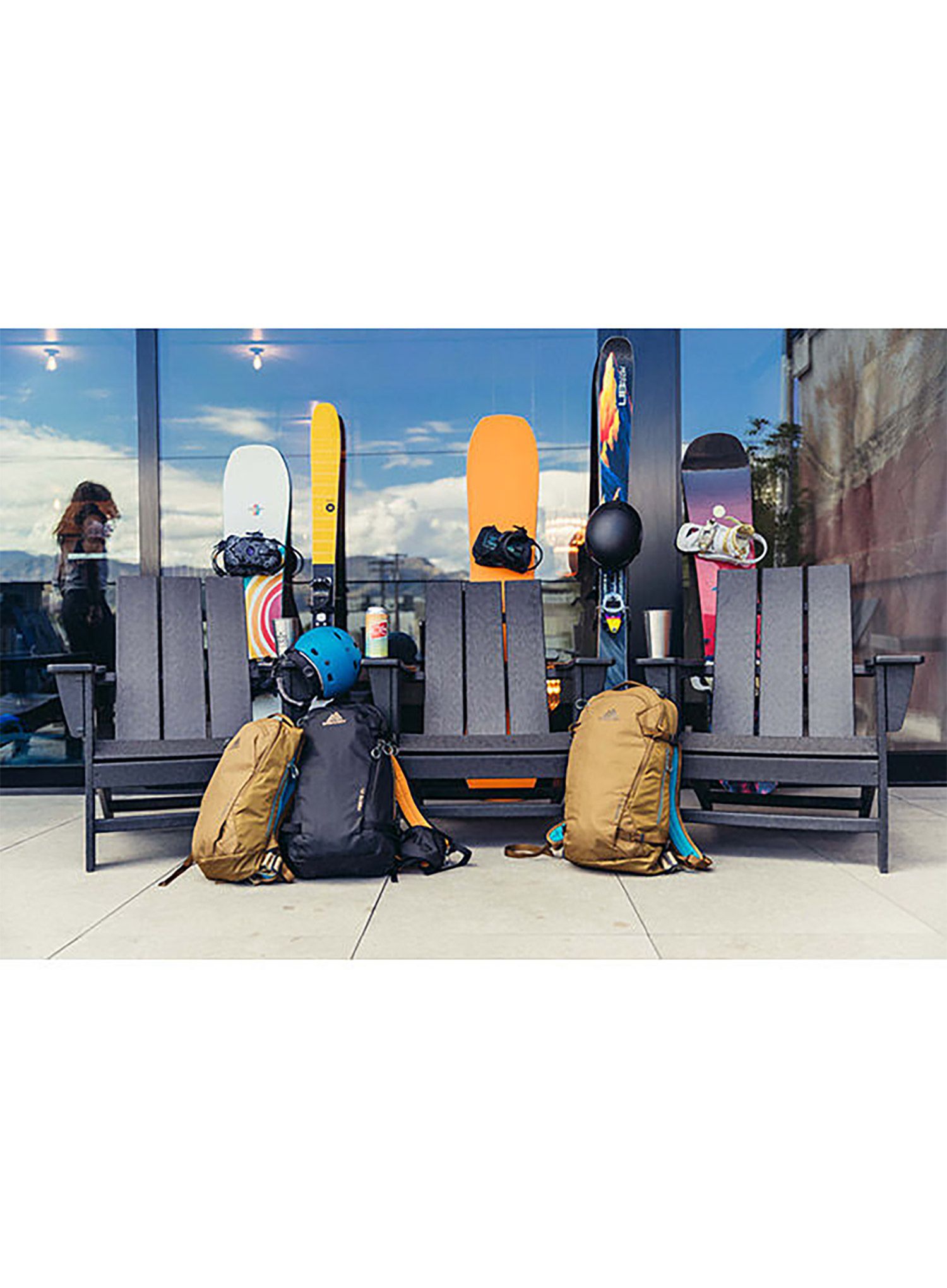 Nahrbtnik Gregory Targhee FastTrack 45 - ozone black