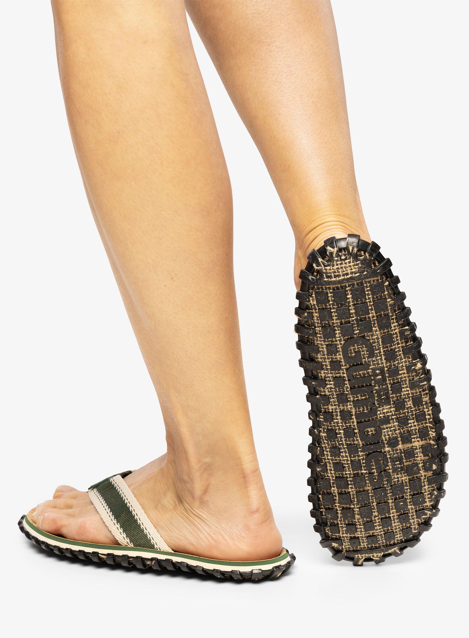 Ženske japonke Gumbies Corker Flip-Flops - khaki